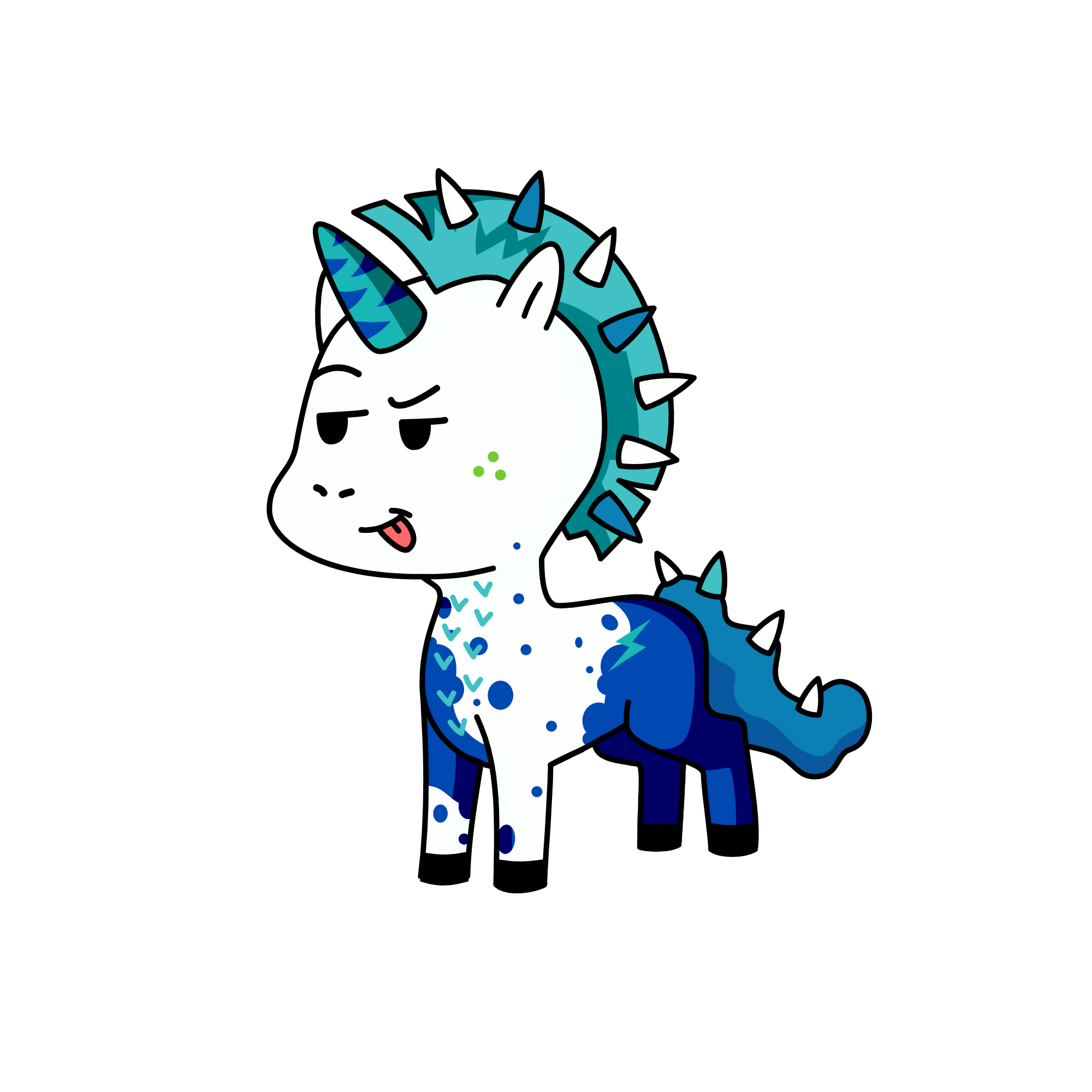 Icy, the unicorn