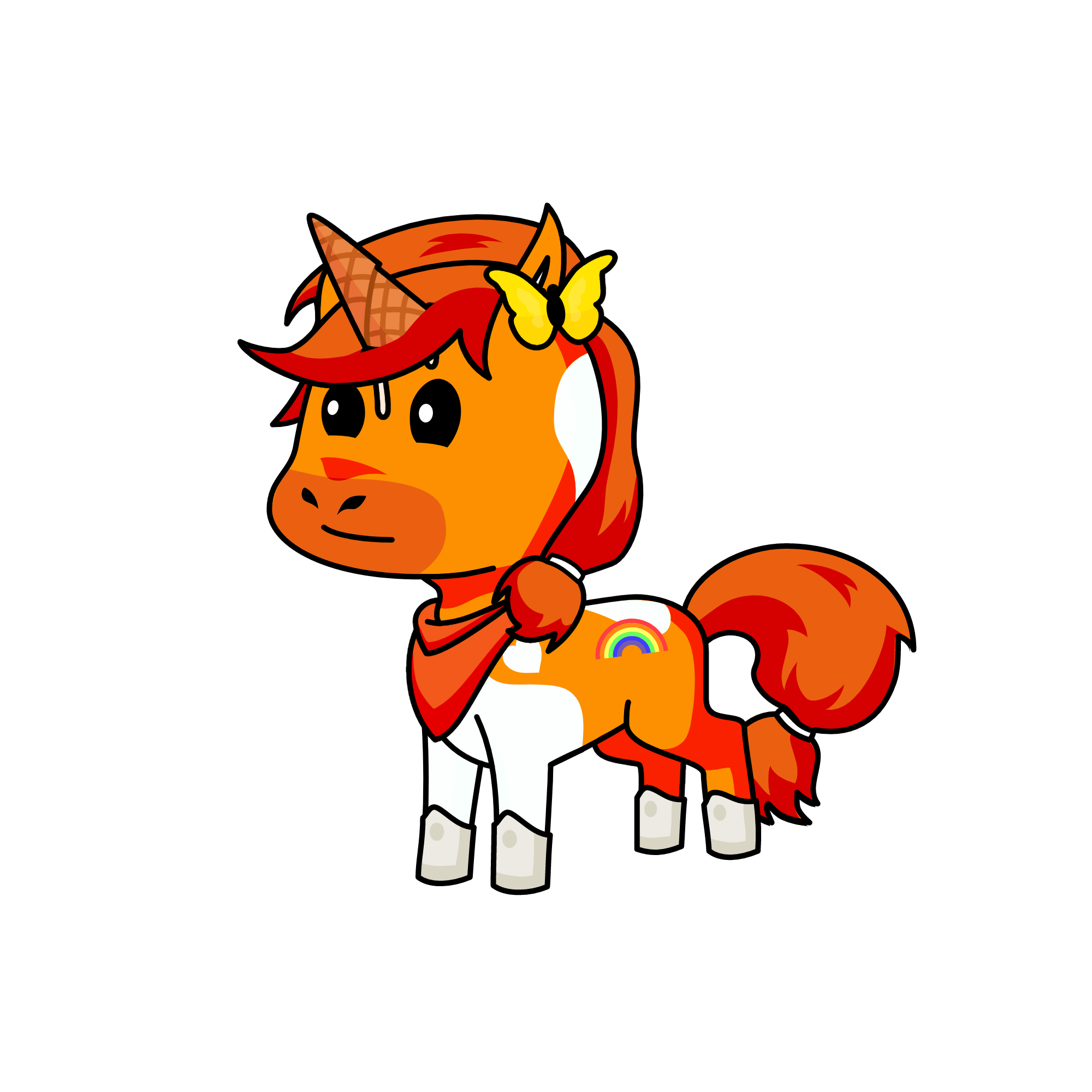 Sandy, the unicorn