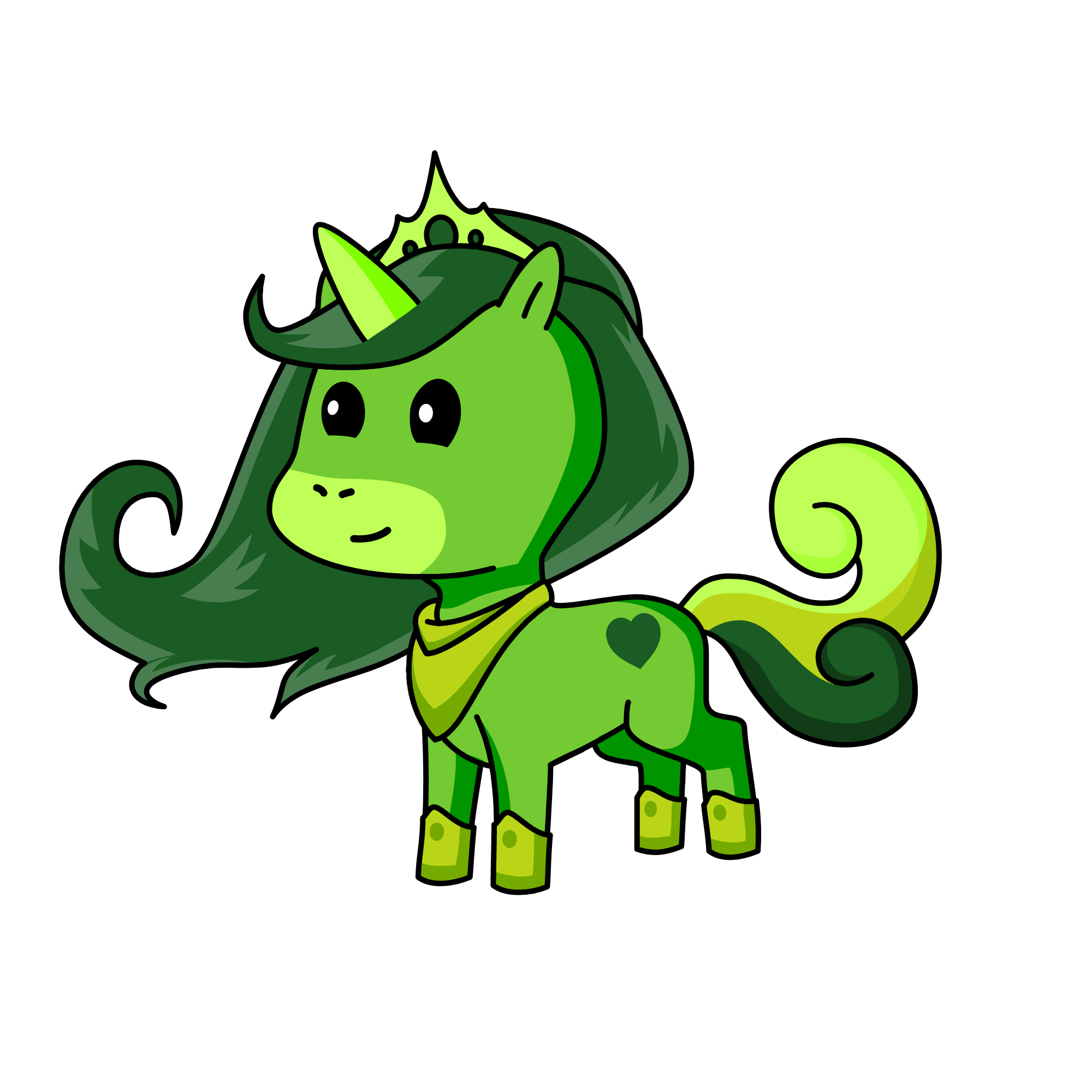 Esmerelda Ezzy O'Shey, the unicorn
