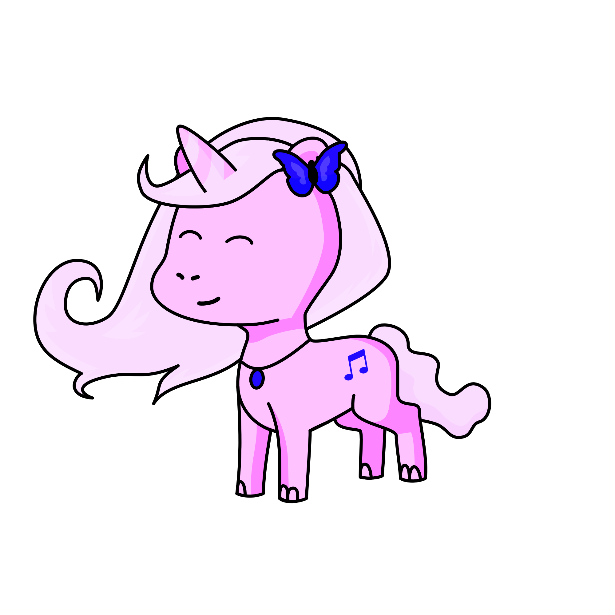Sudden Contrast, the unicorn