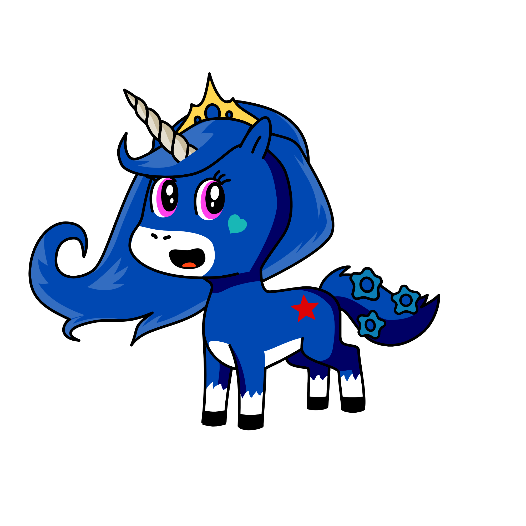 Snowflake, the unicorn