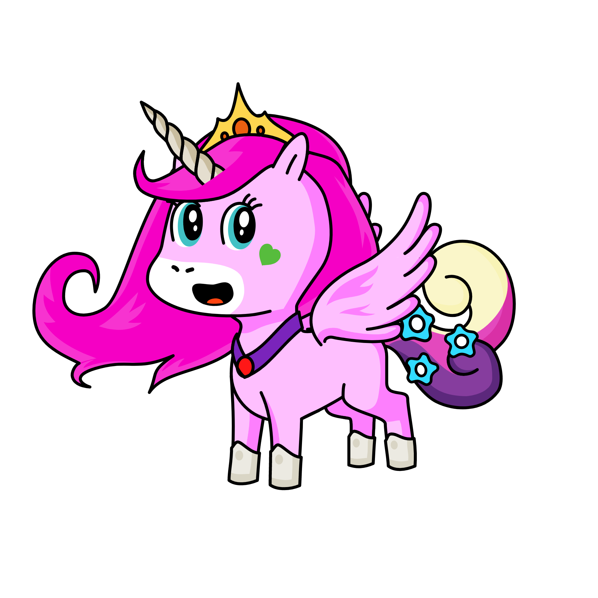 Amethyst, the unicorn