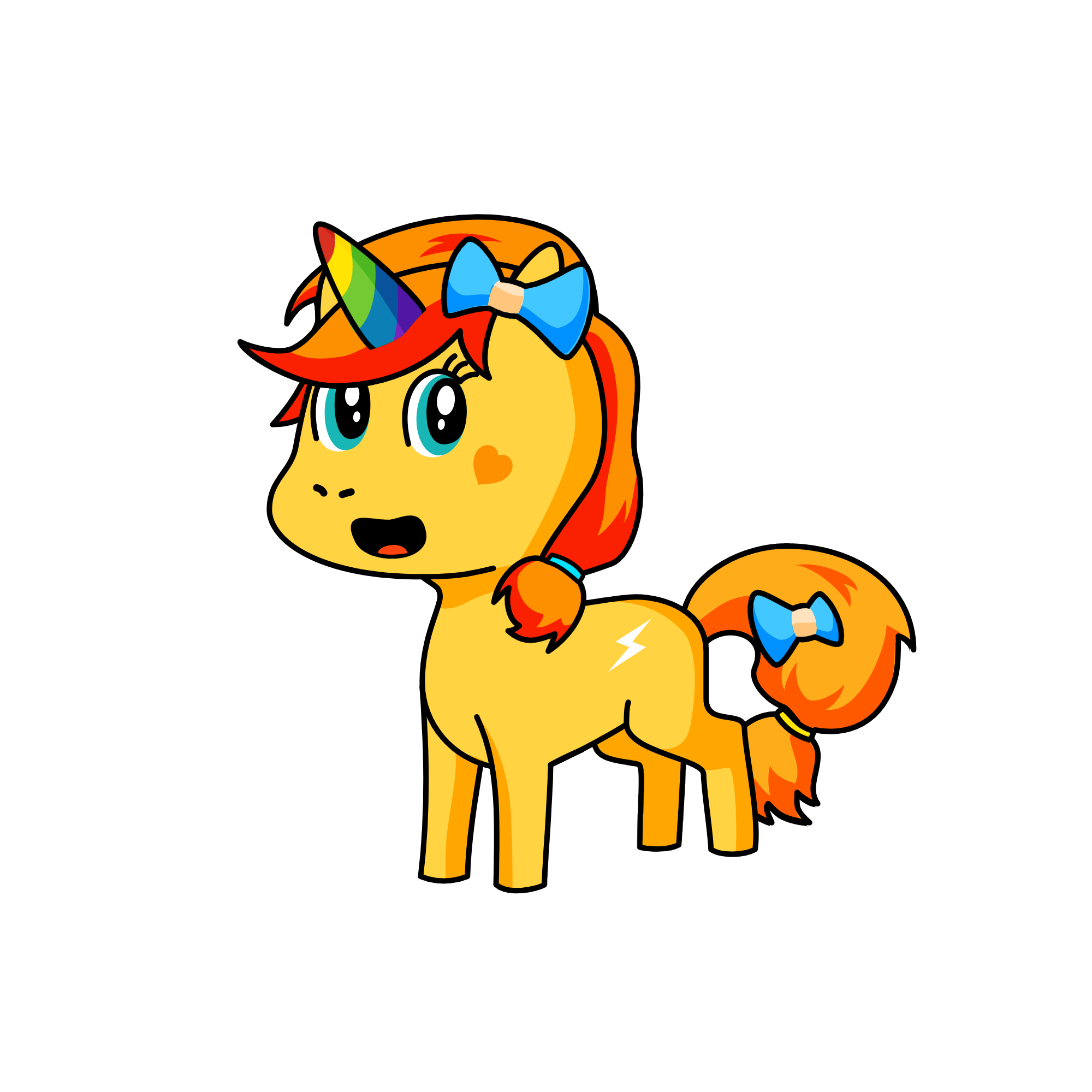 Applejack, the unicorn