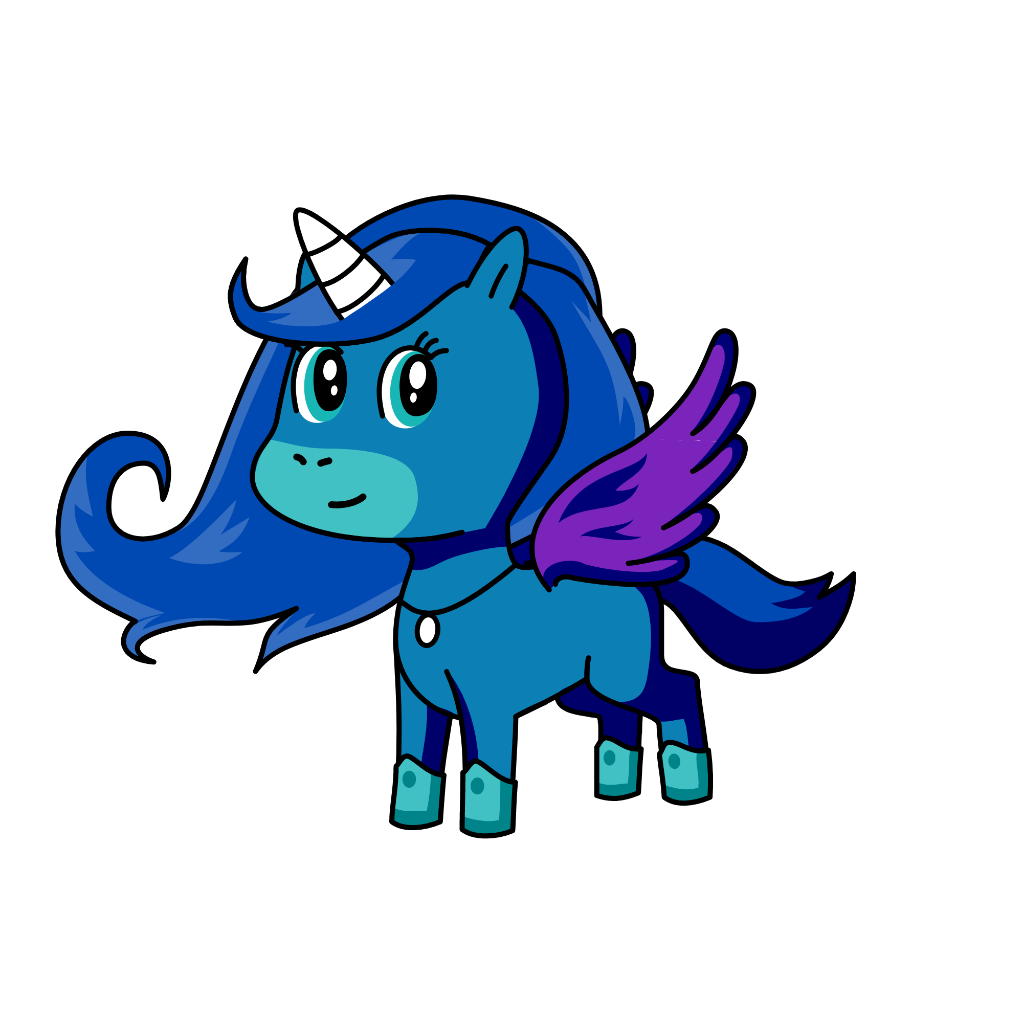 U, the unicorn