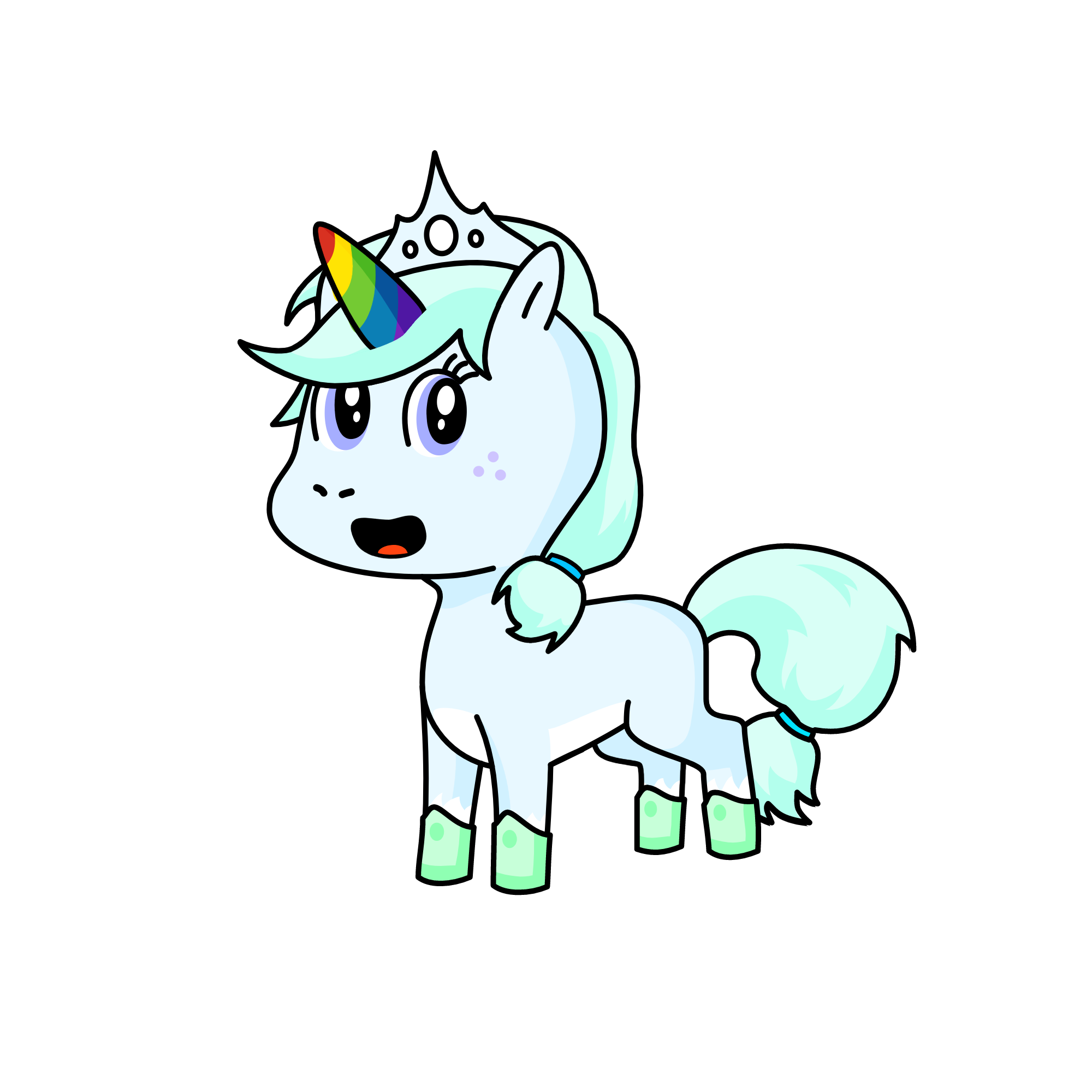 Angela, the unicorn