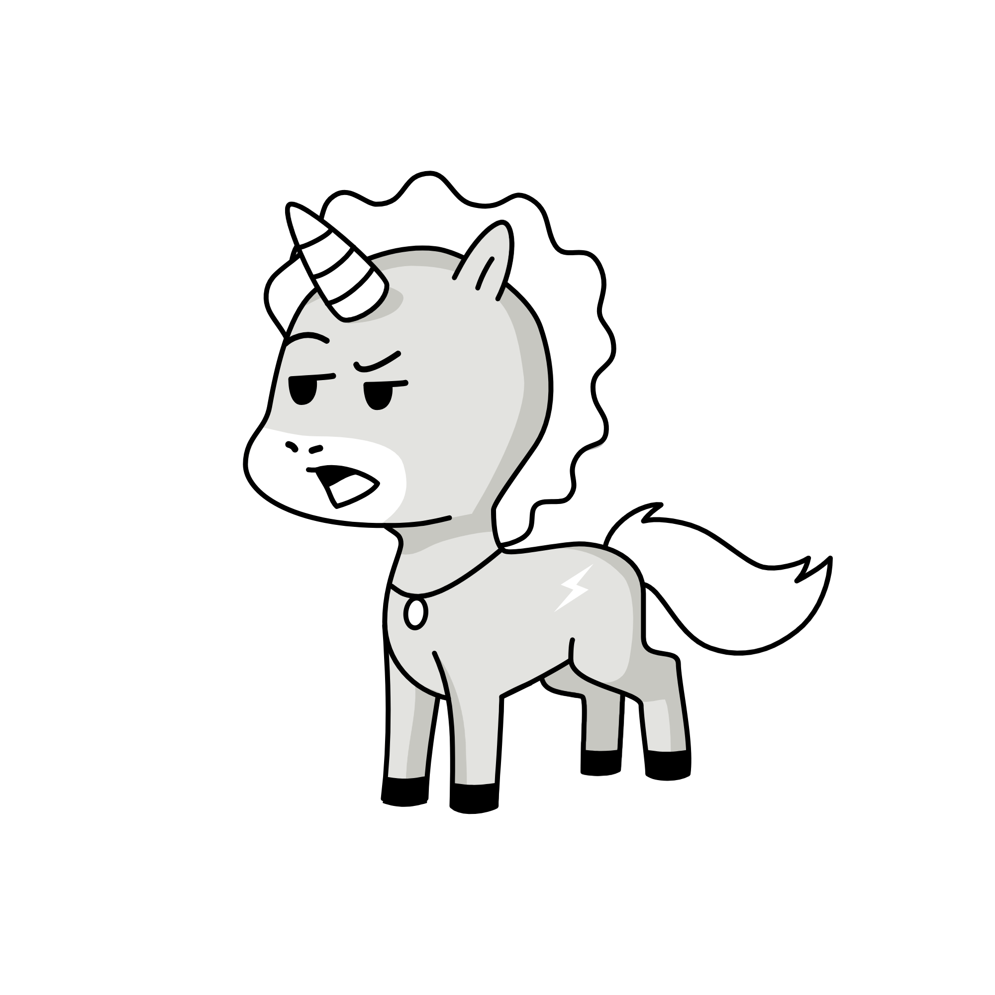 Koko, the unicorn