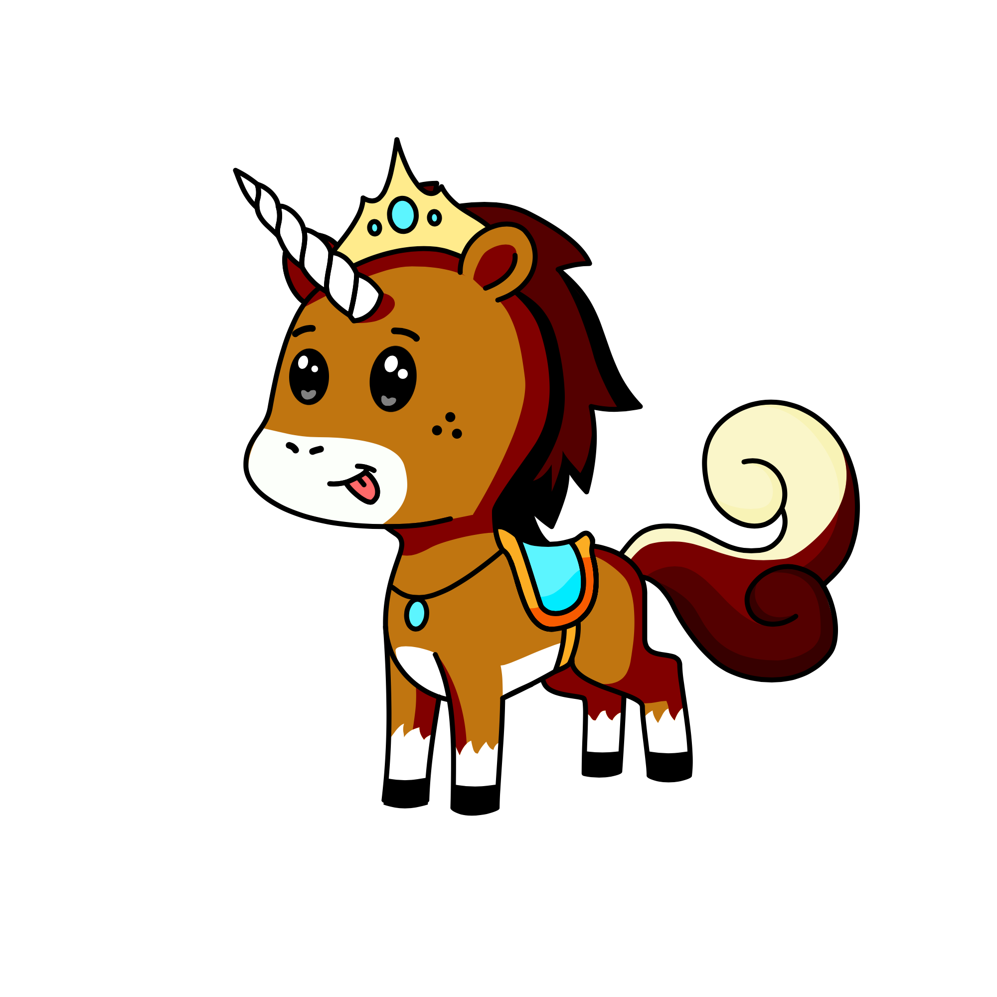 Kasarah, the unicorn