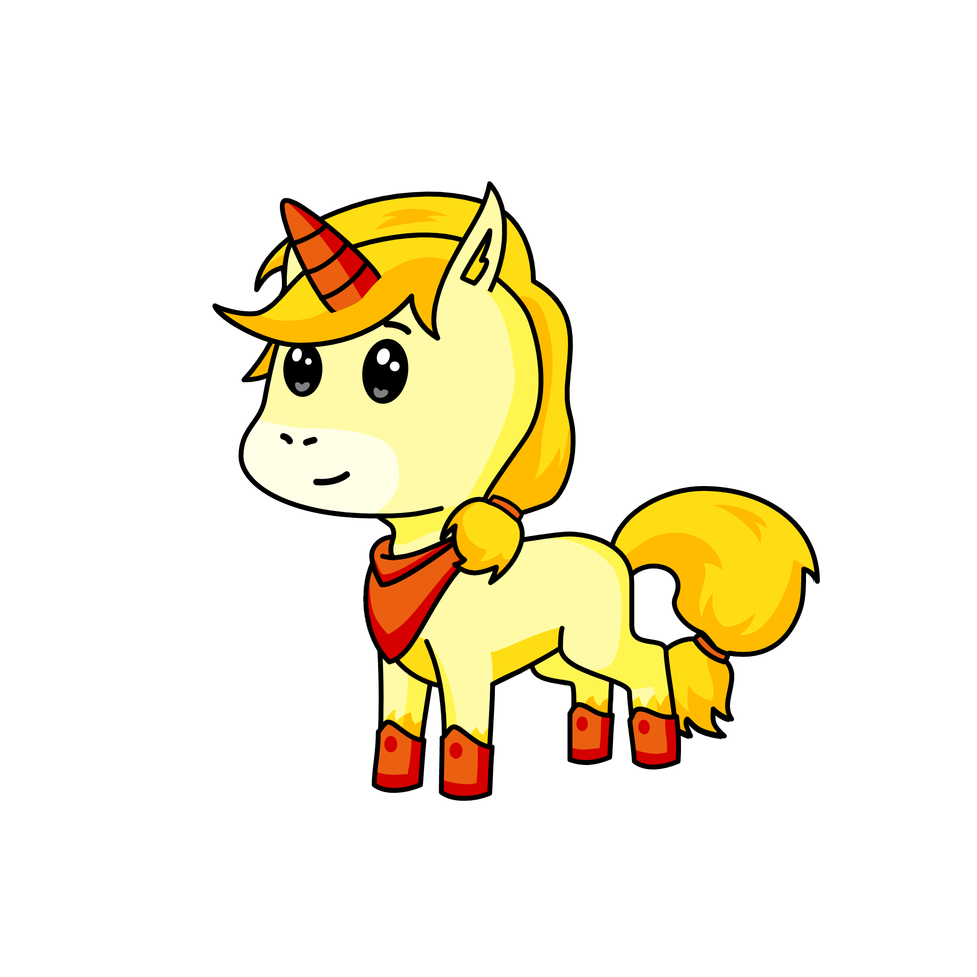 Simba, the unicorn