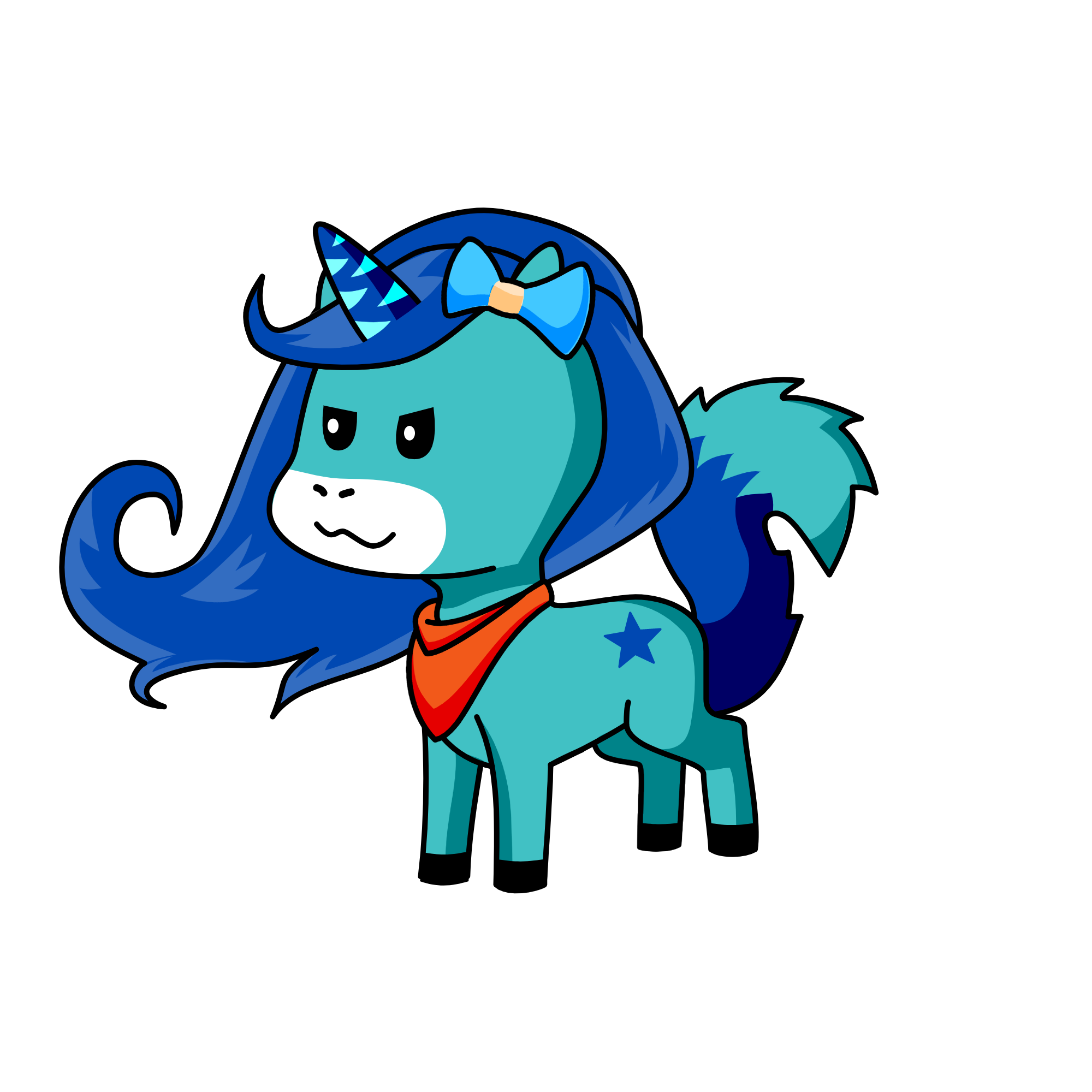 Stella, the unicorn