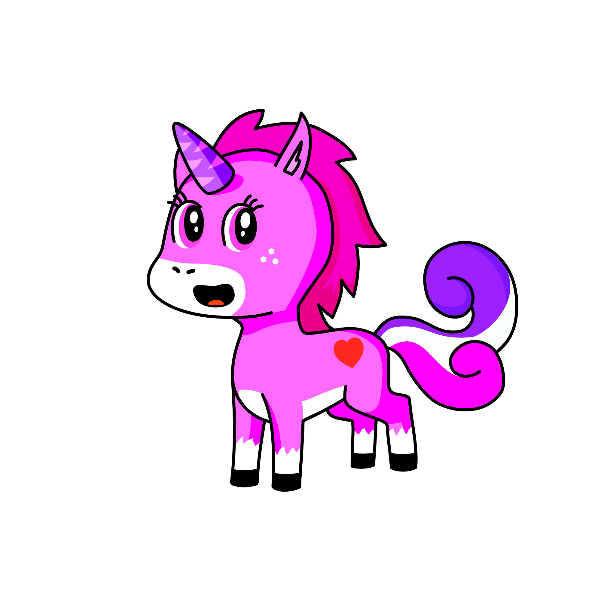 Mimì, the unicorn