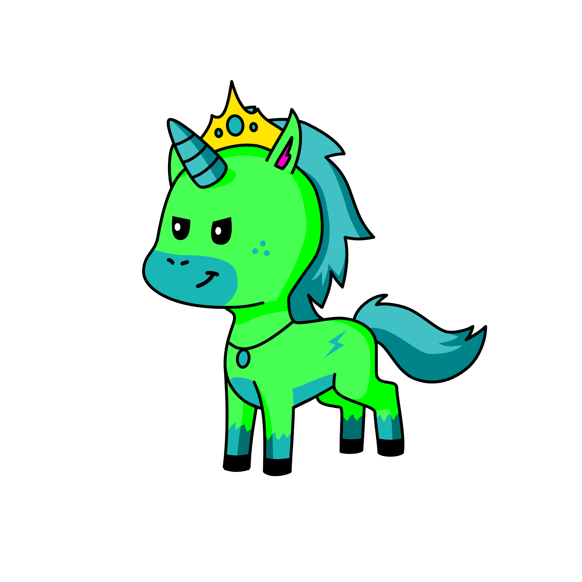 Neo Tealmane, the unicorn
