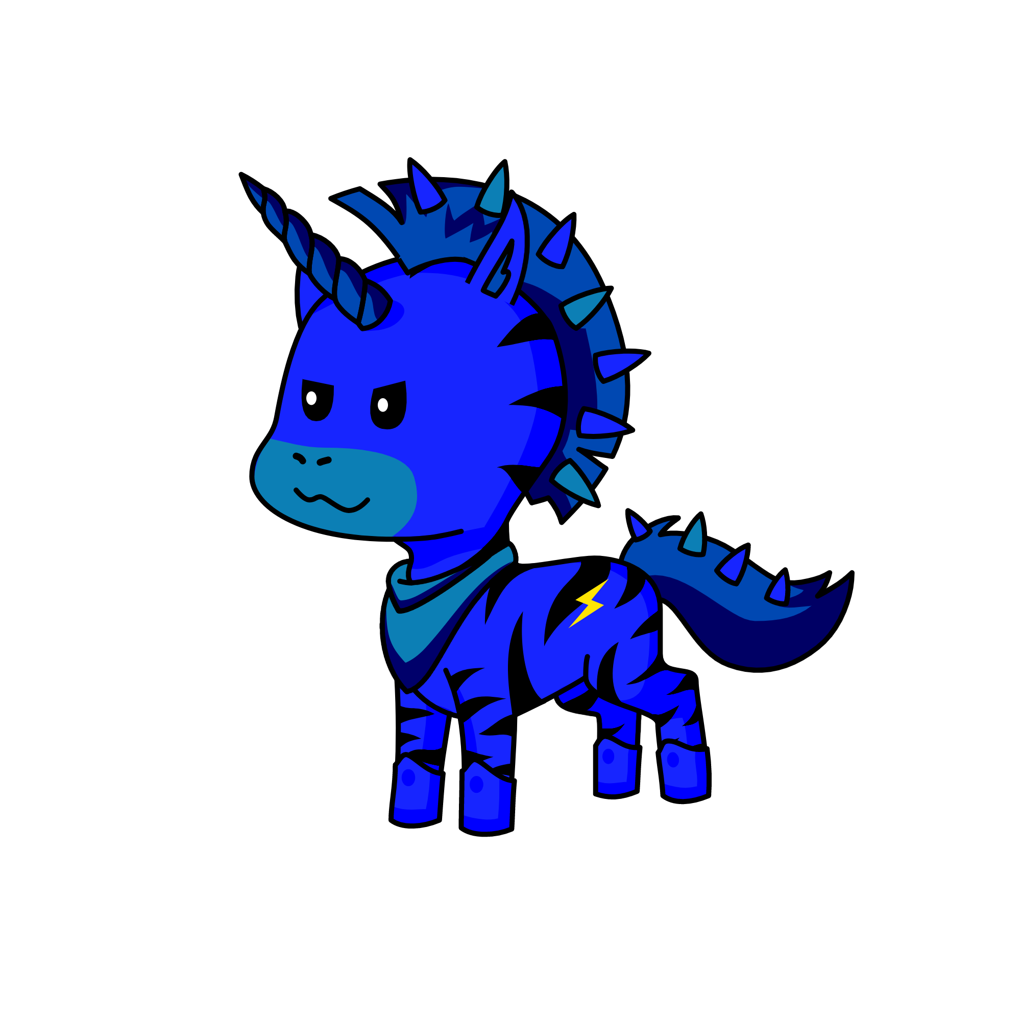 Midnight, the unicorn