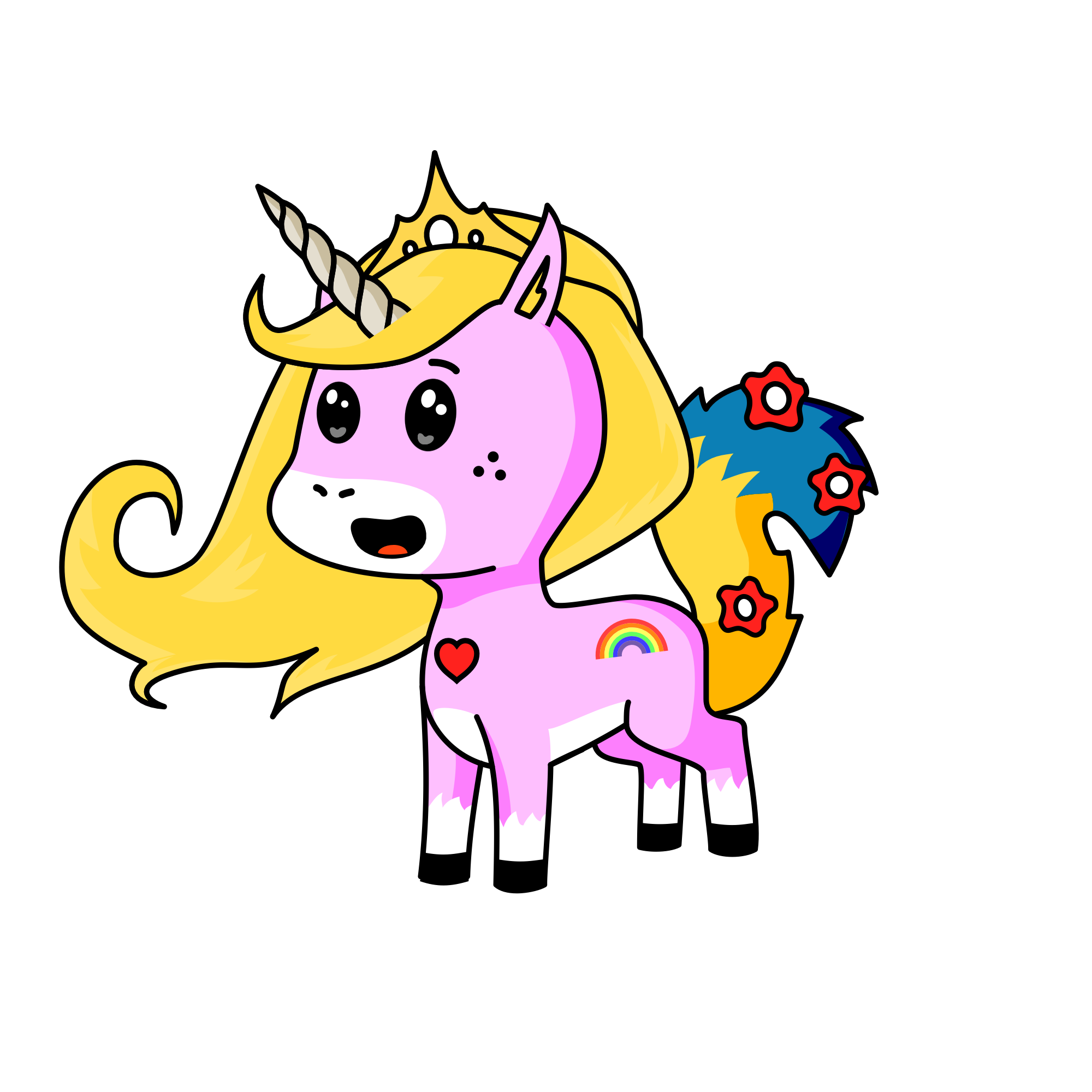 Happycorn:D, the unicorn