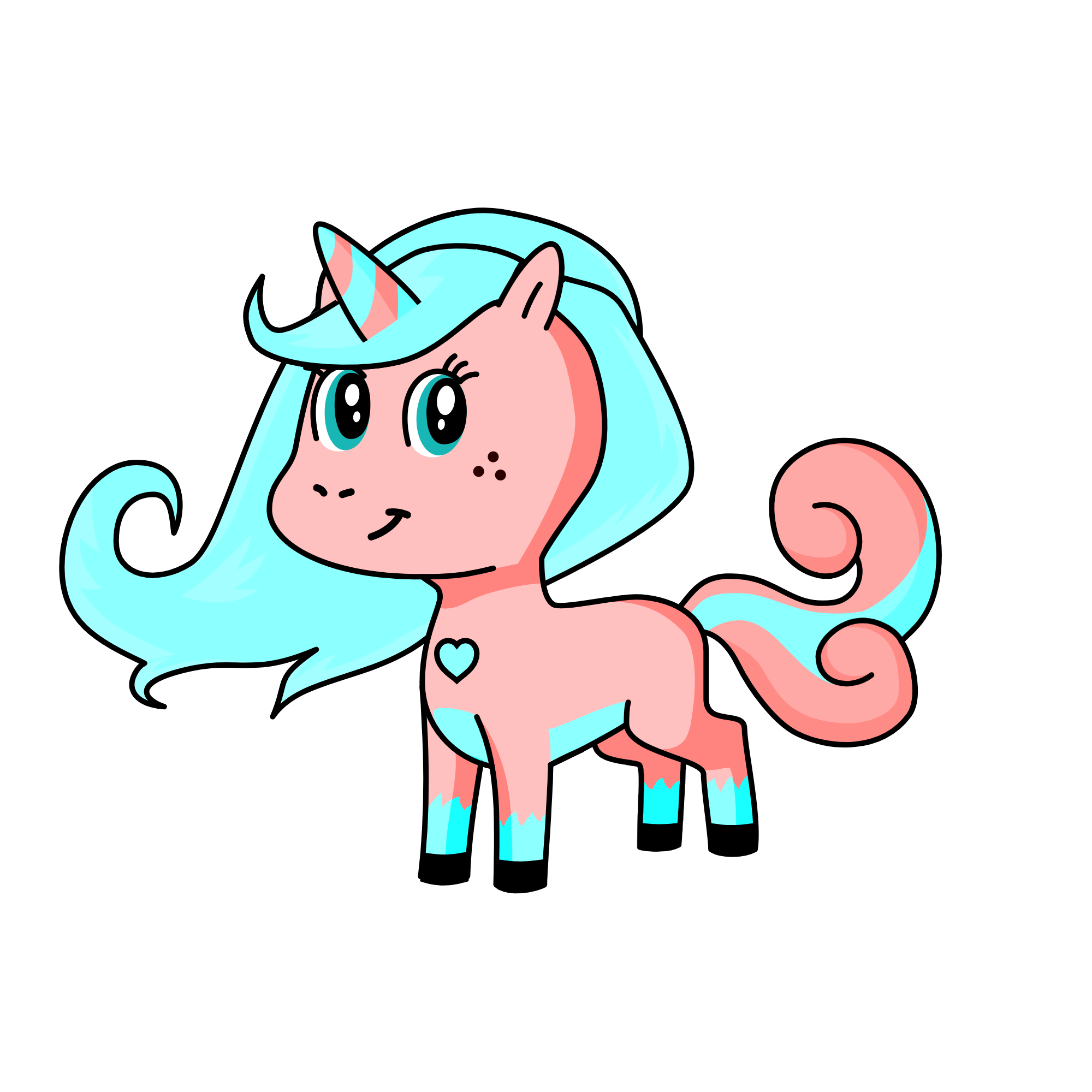 cotton candy cloe, the unicorn