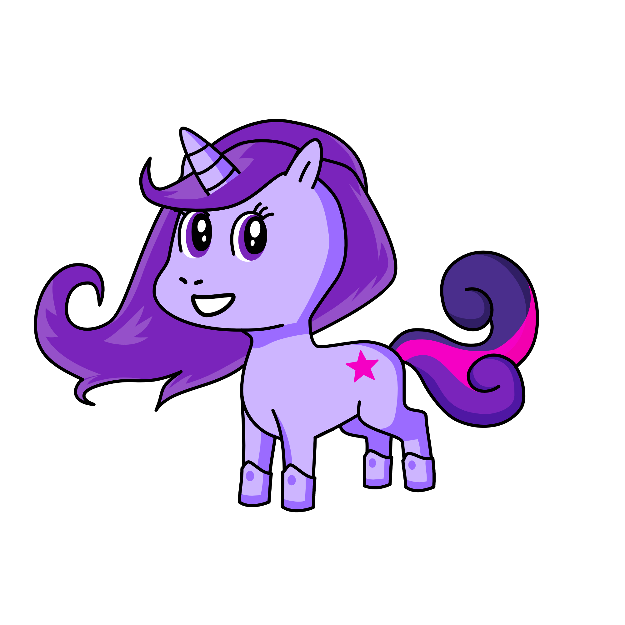 Twilight Sparkle, the unicorn