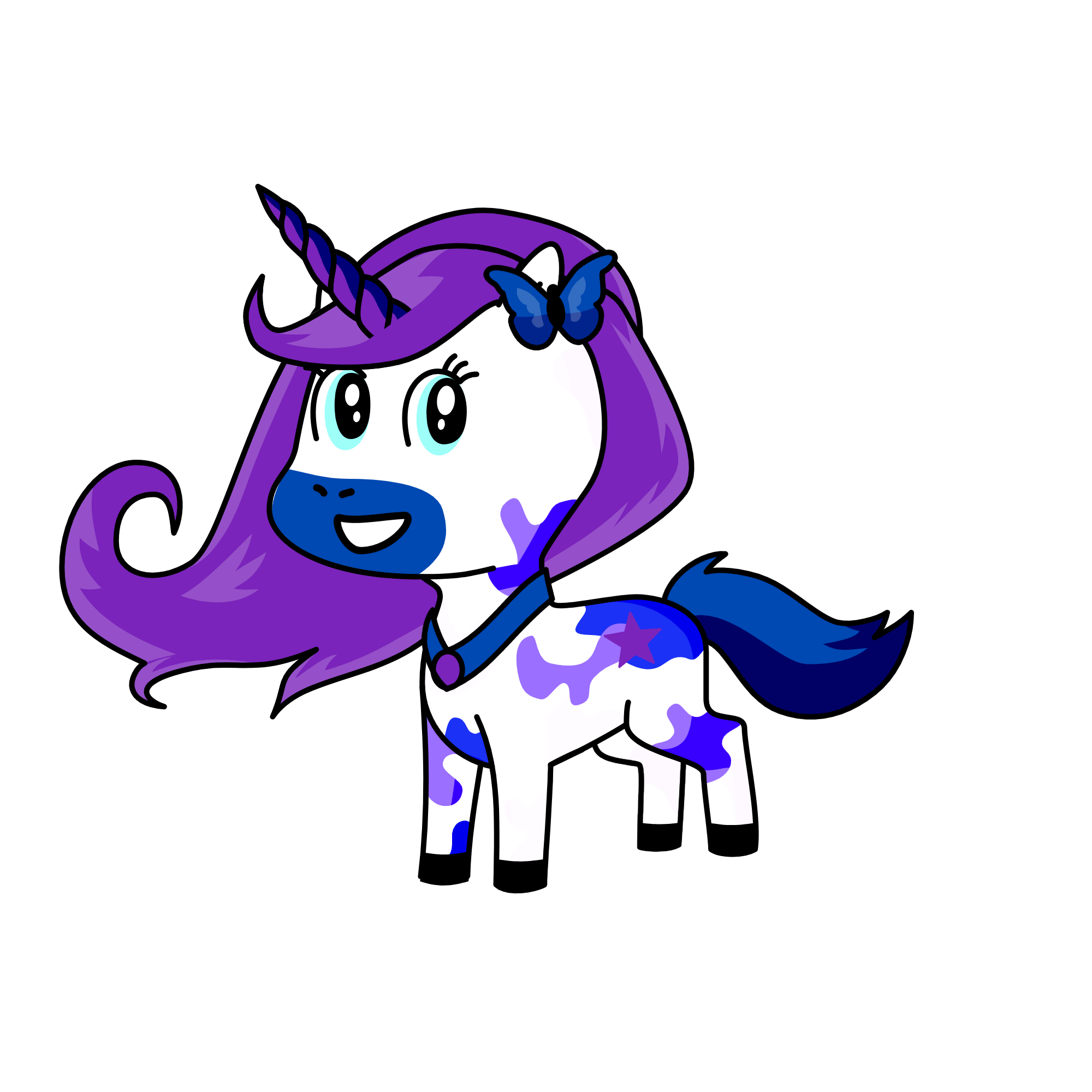 MOON LIGHT, the unicorn