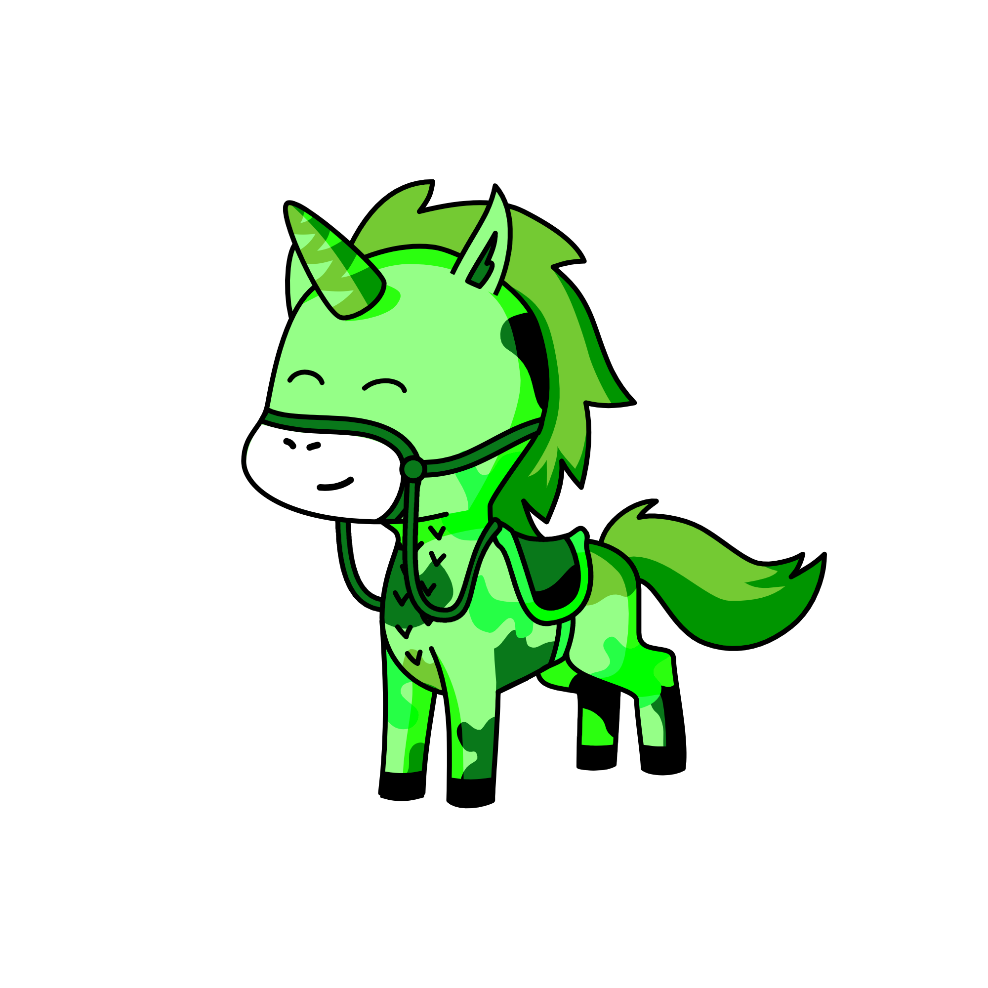 Nappy, the unicorn
