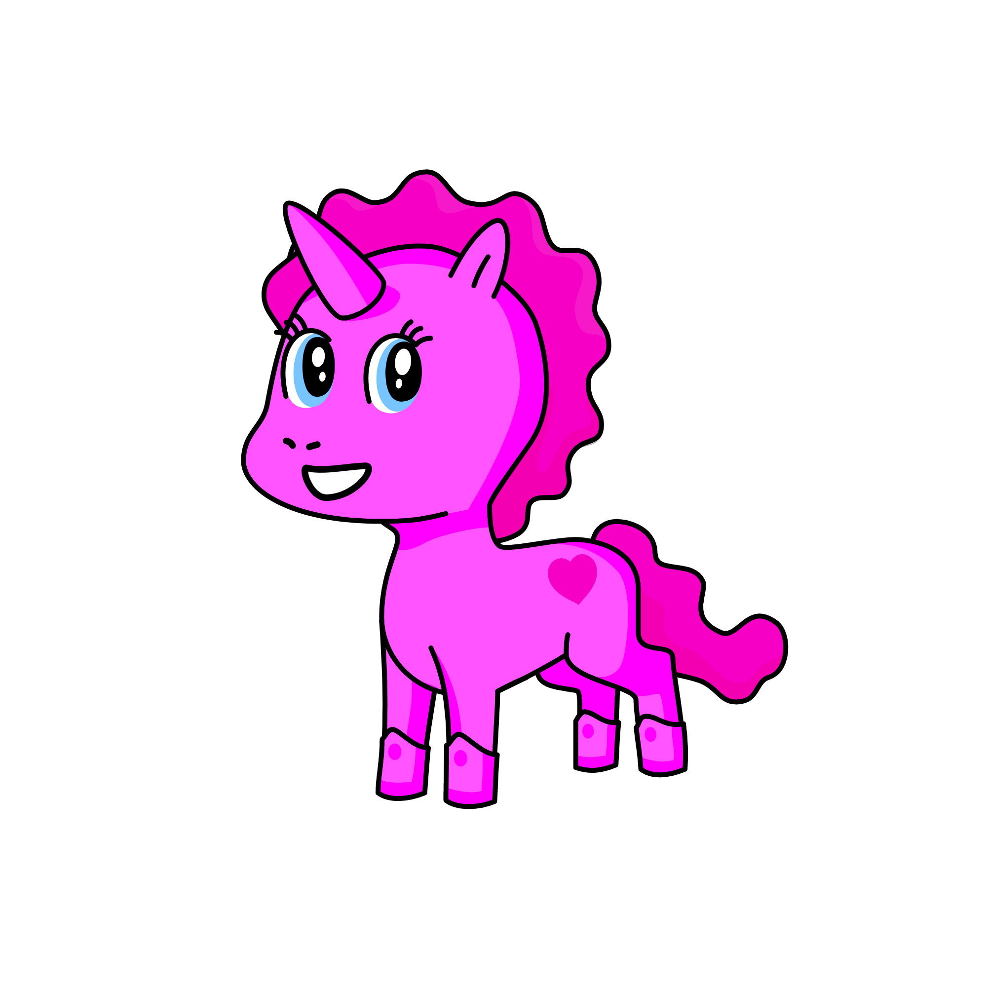 Pinky Pie, the unicorn