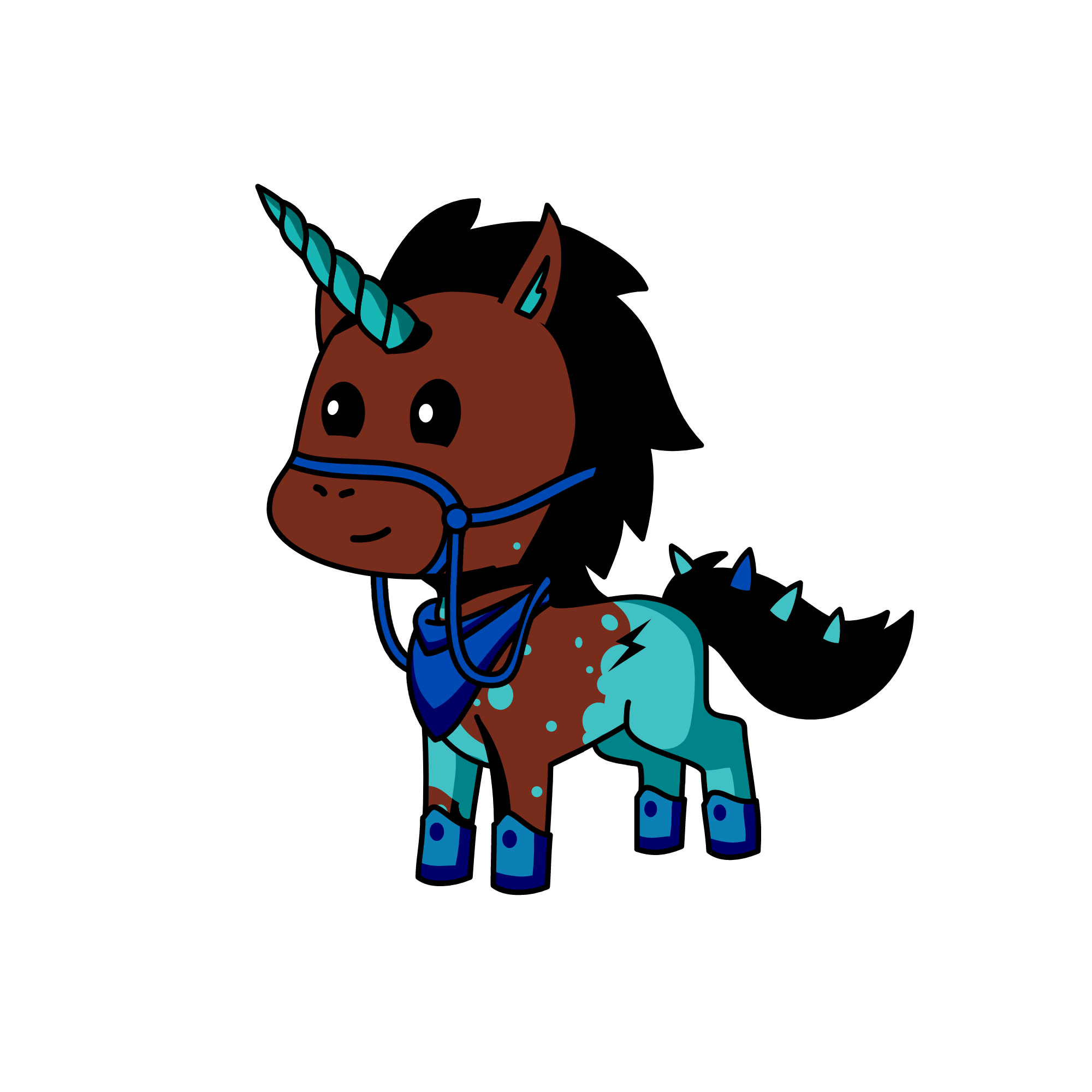 Brownie, the unicorn
