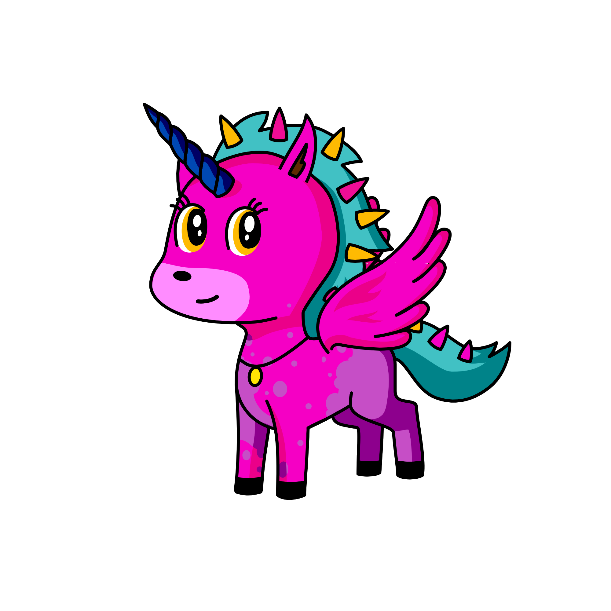 Spikelace, the unicorn