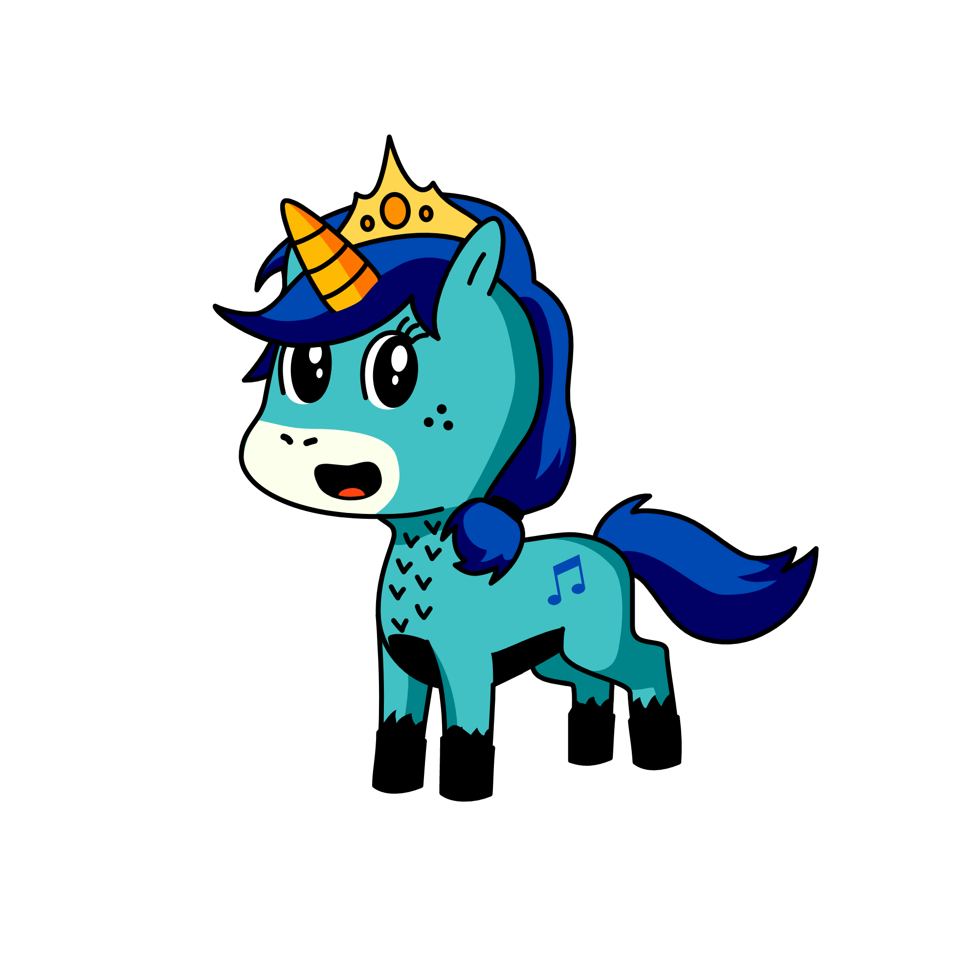 moony, the unicorn