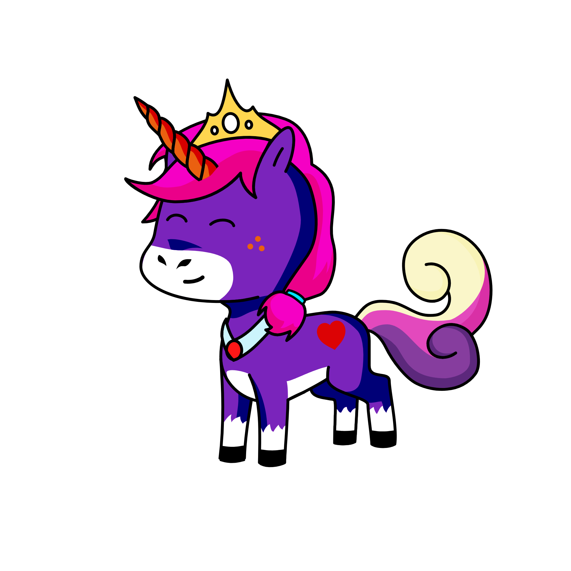 ratu baik hati, the unicorn