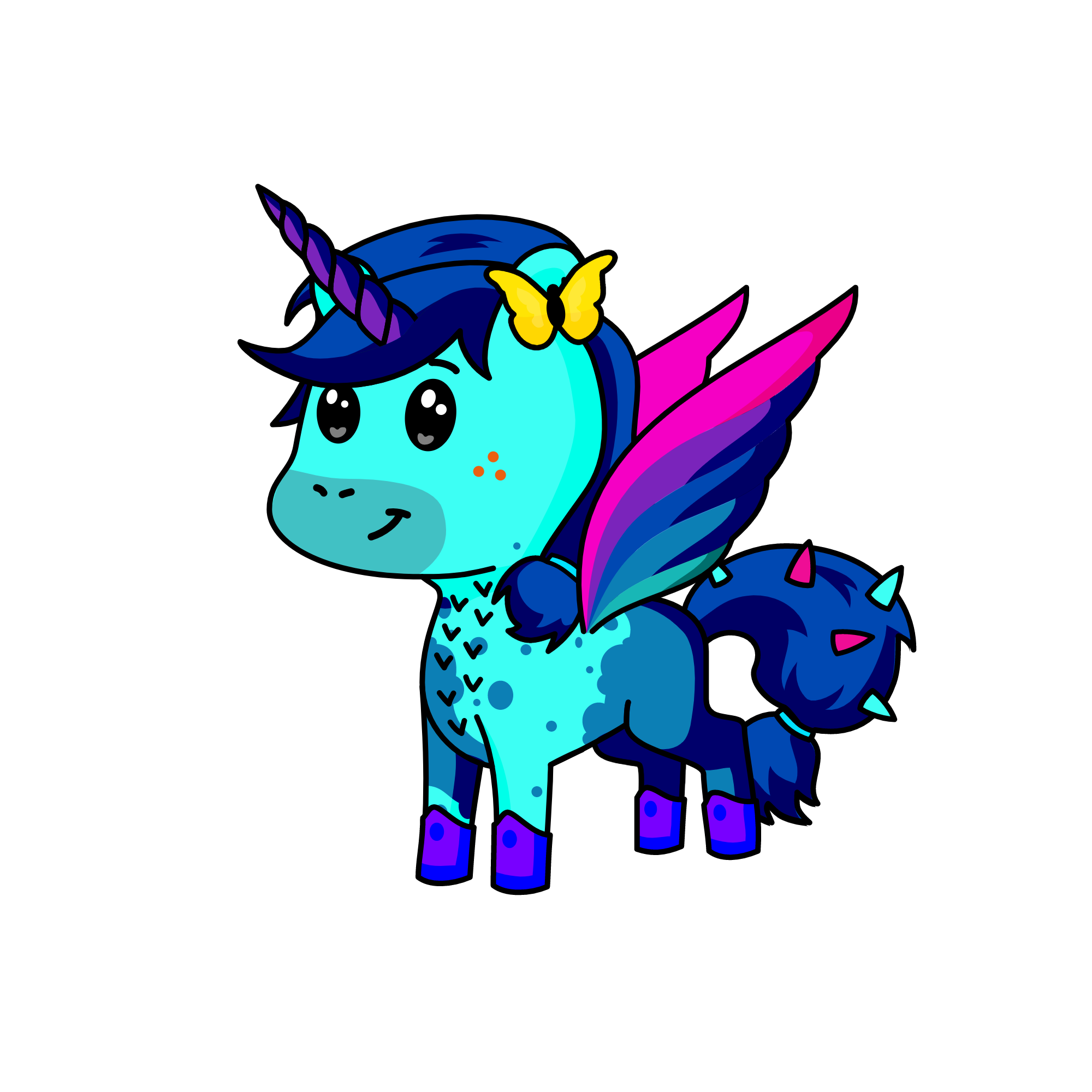 Fantriela, the unicorn