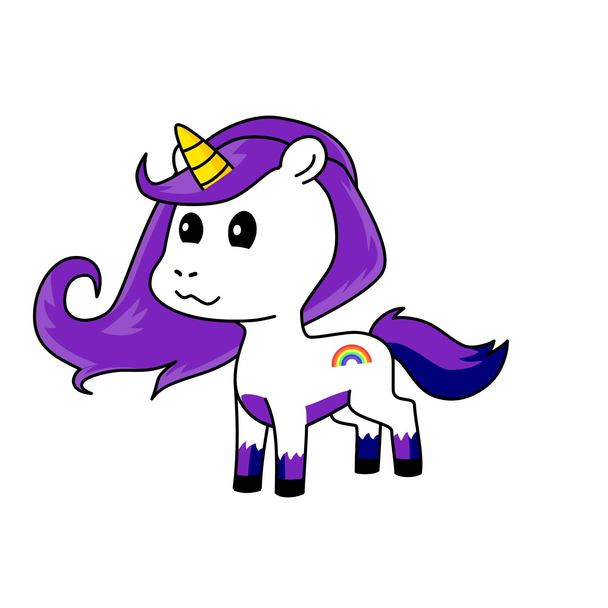 Rairity, the unicorn