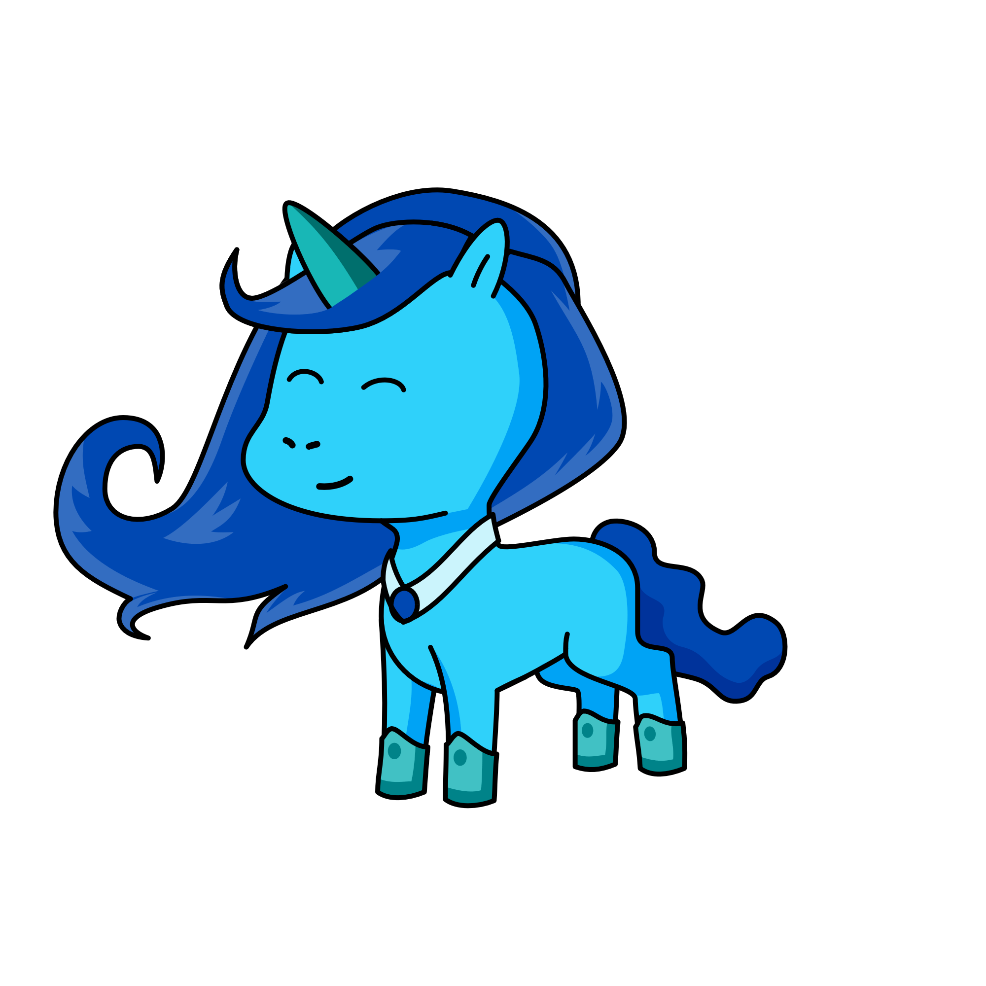 Water, the unicorn