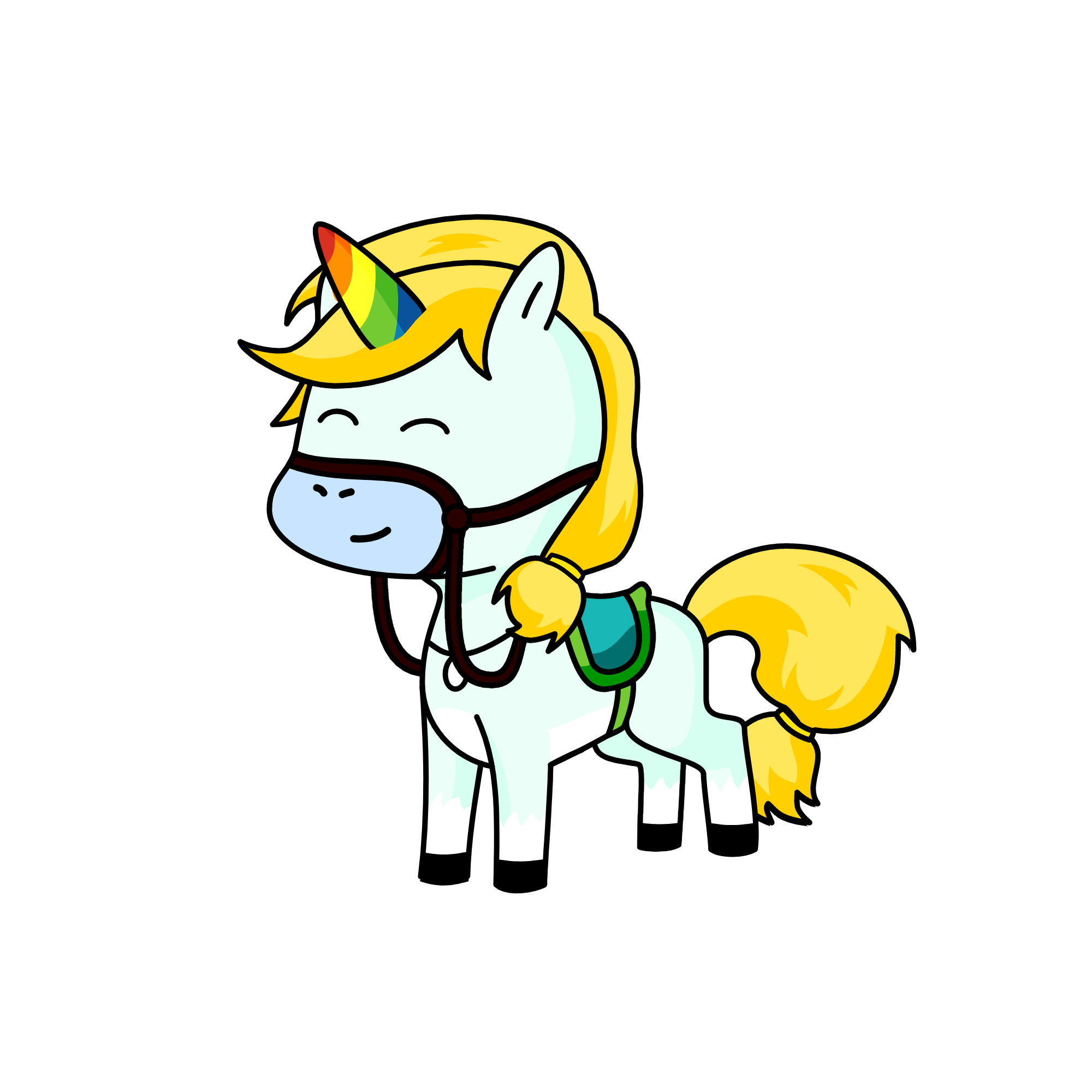 Snowy, the unicorn