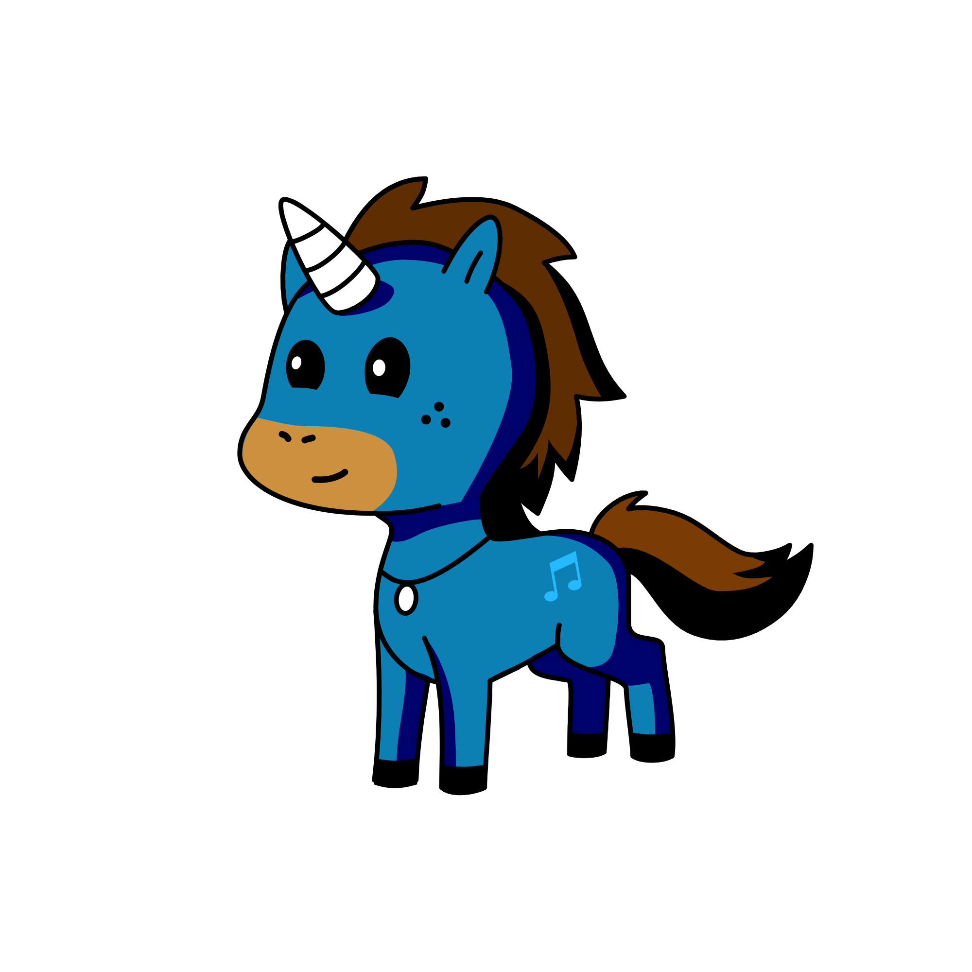 Sizzle, the unicorn