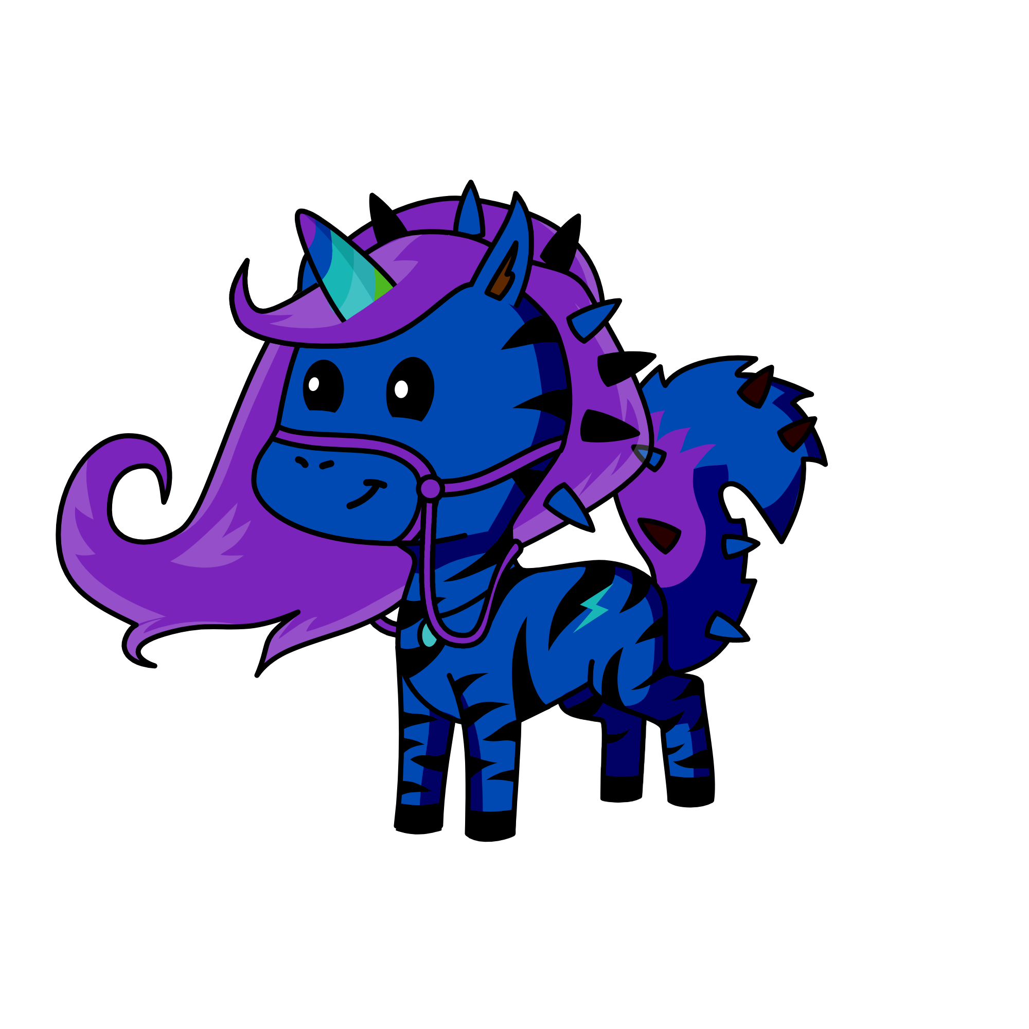 Nigth, the unicorn
