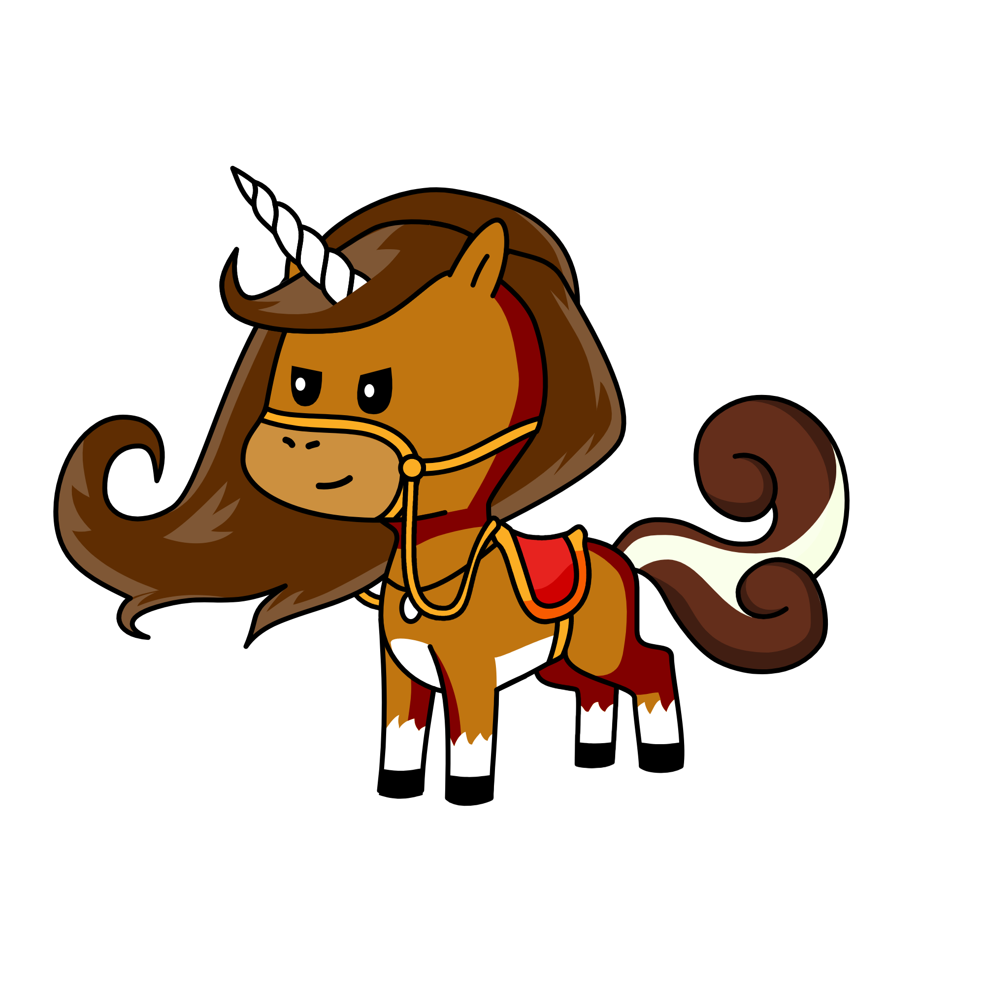 BROWNIE, the unicorn