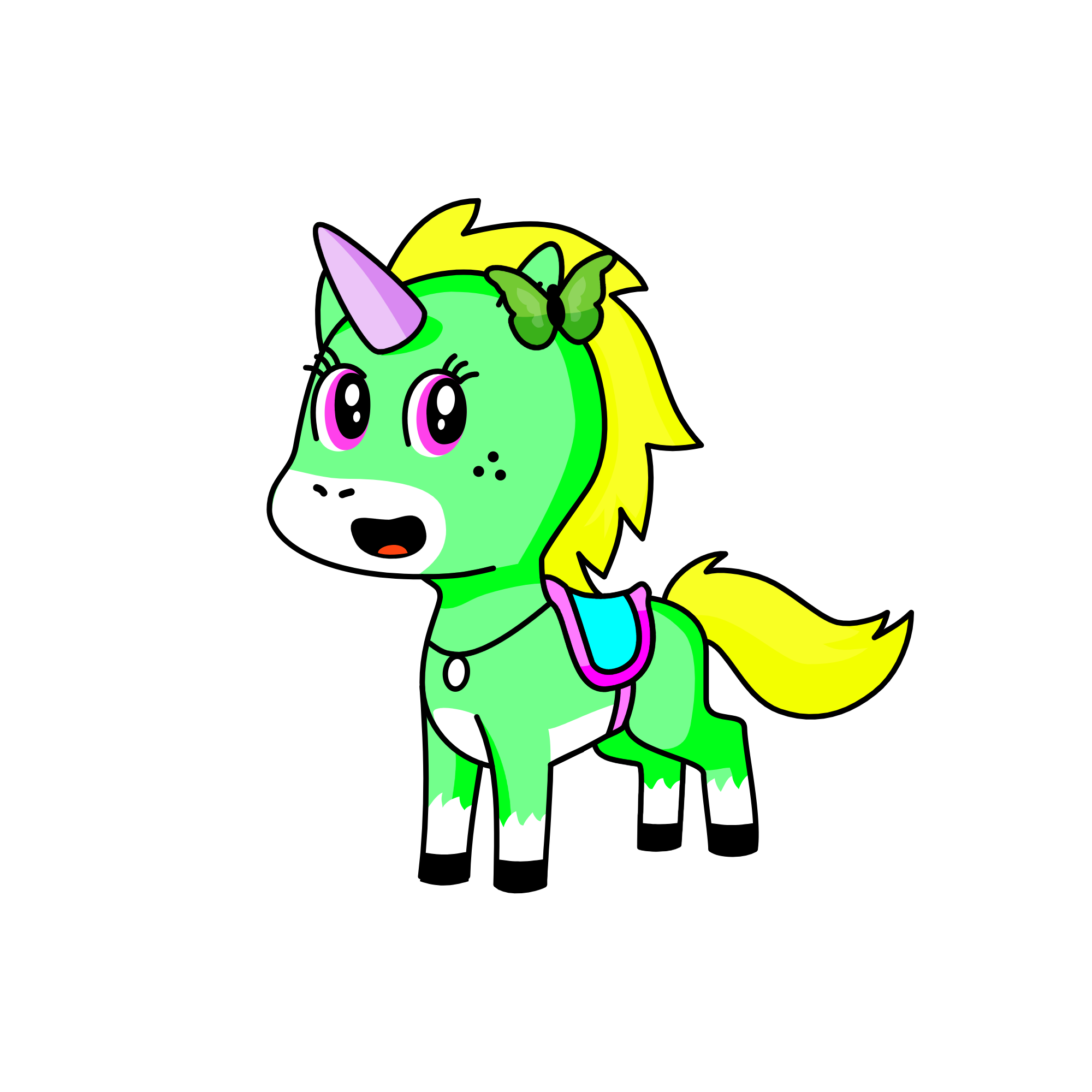 Chiara, the unicorn
