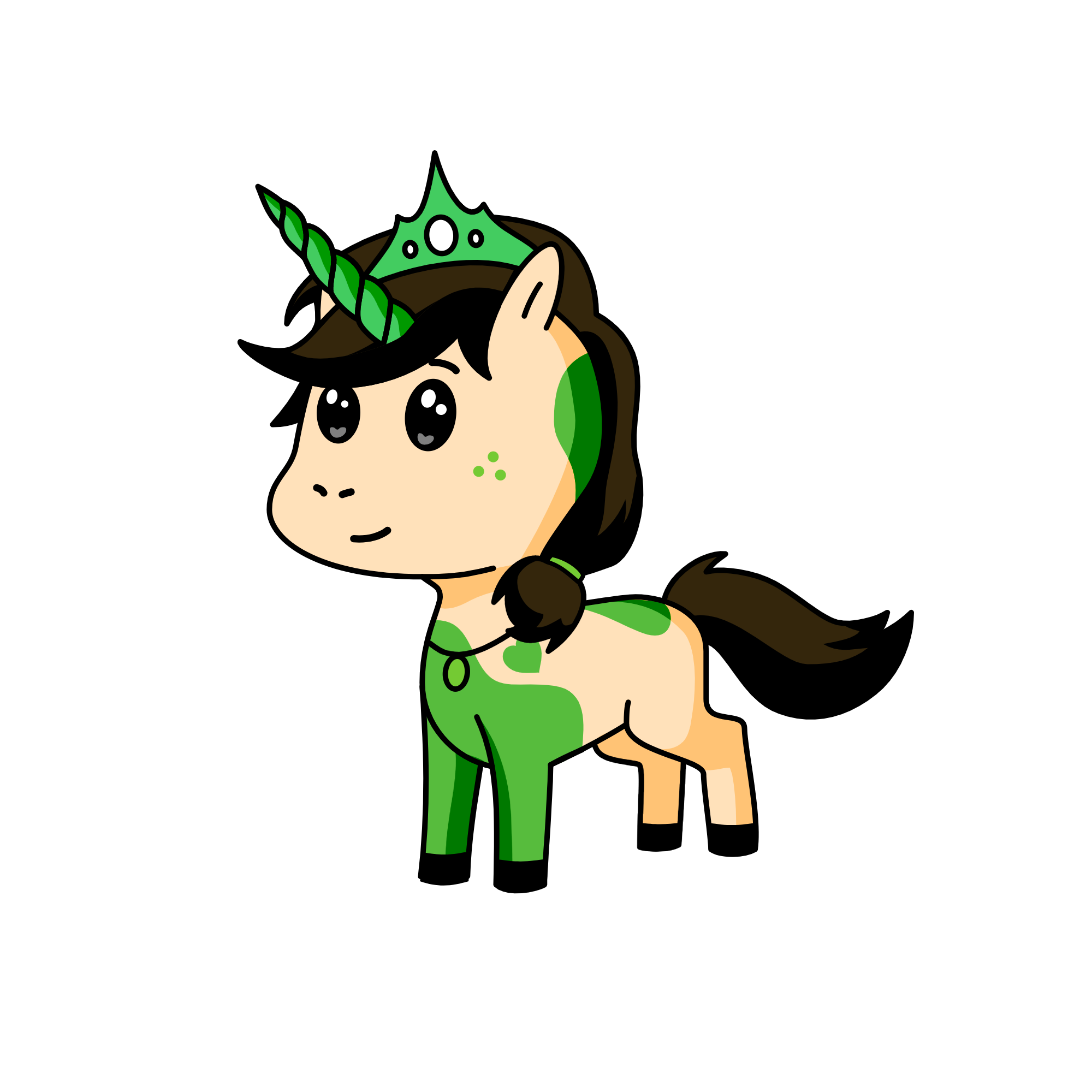 Tiana, the unicorn