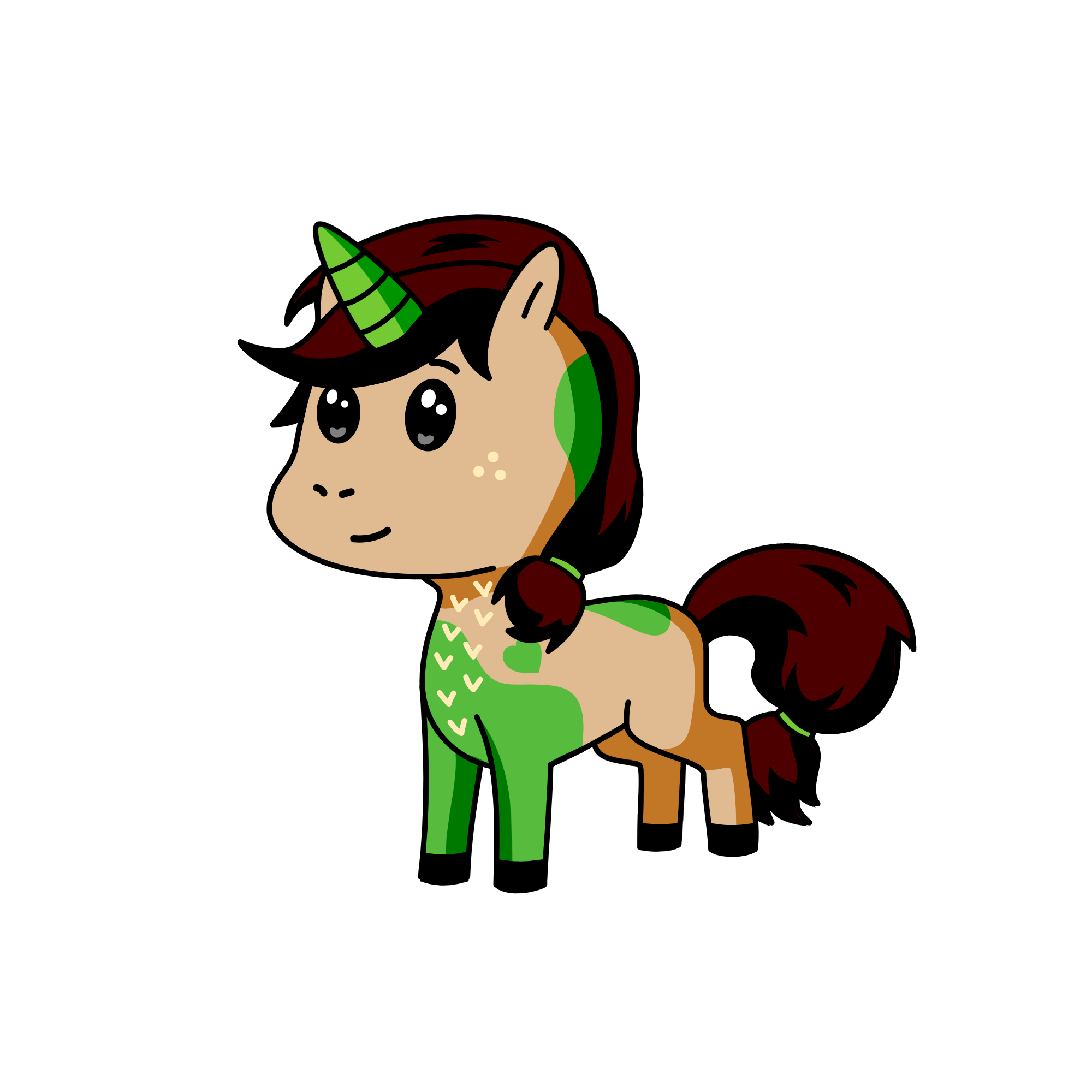 Tiana, the unicorn