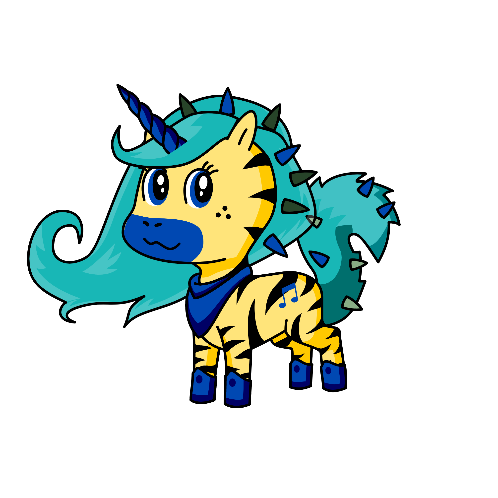 saya, the unicorn