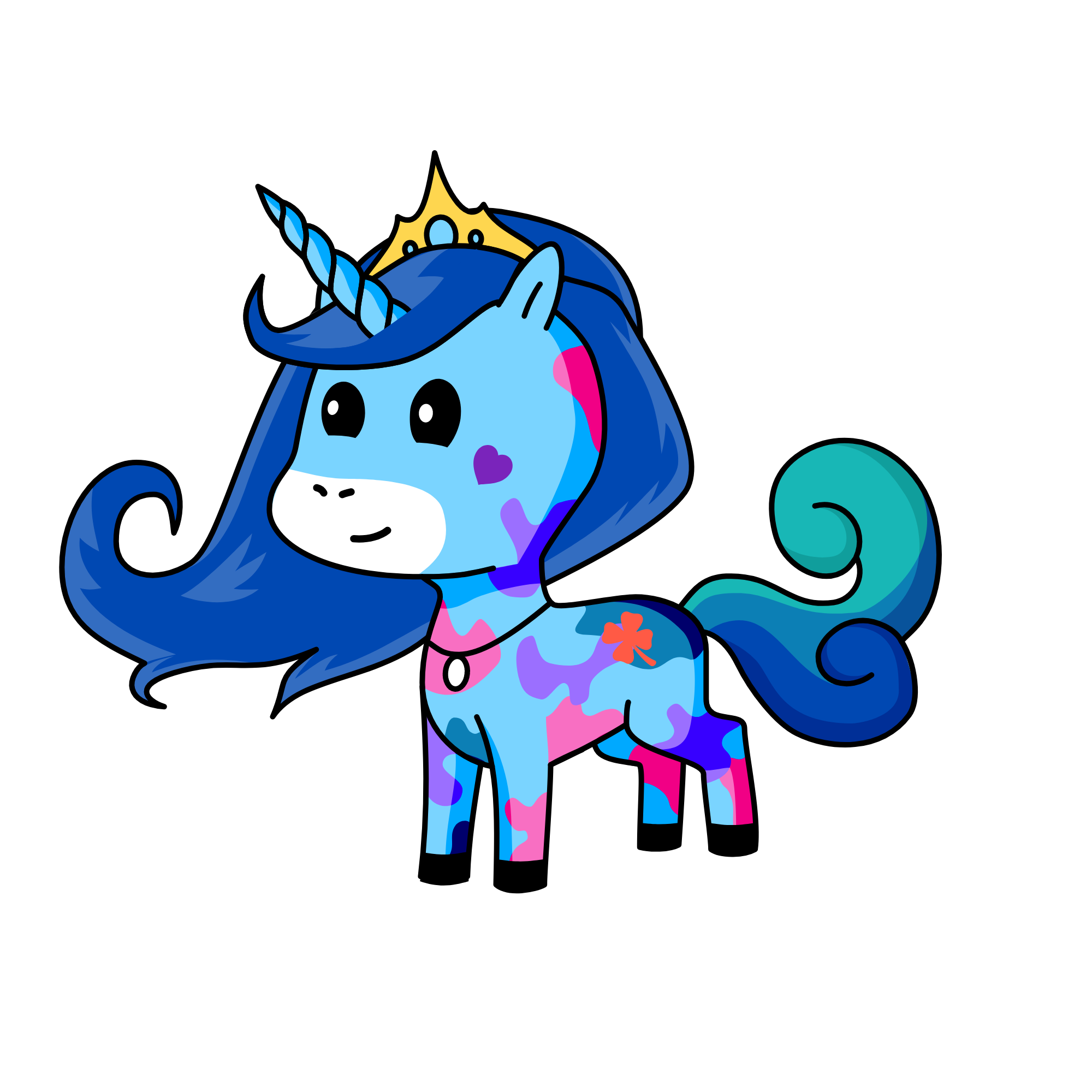 Dream cottan candy, the unicorn