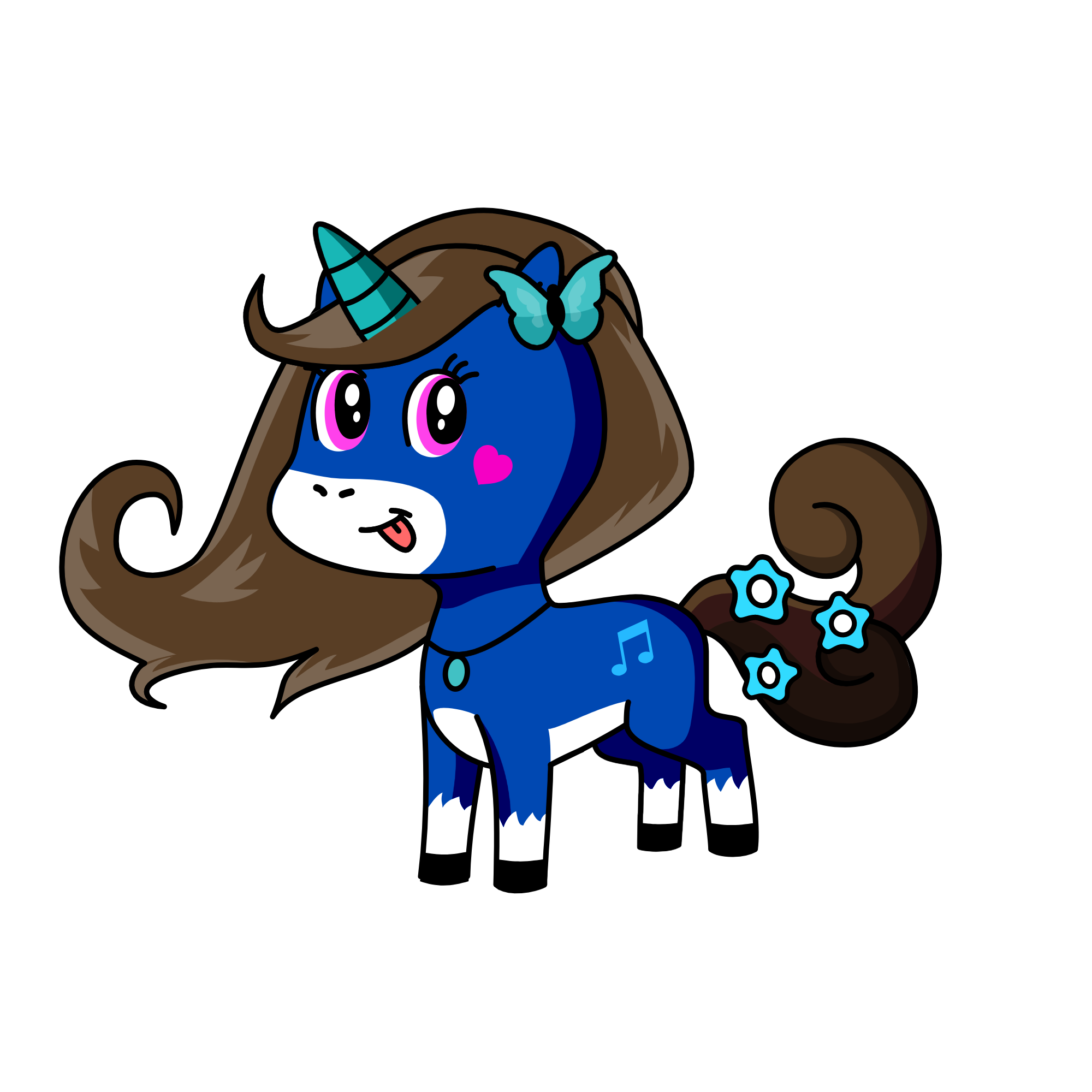 Neve, the unicorn
