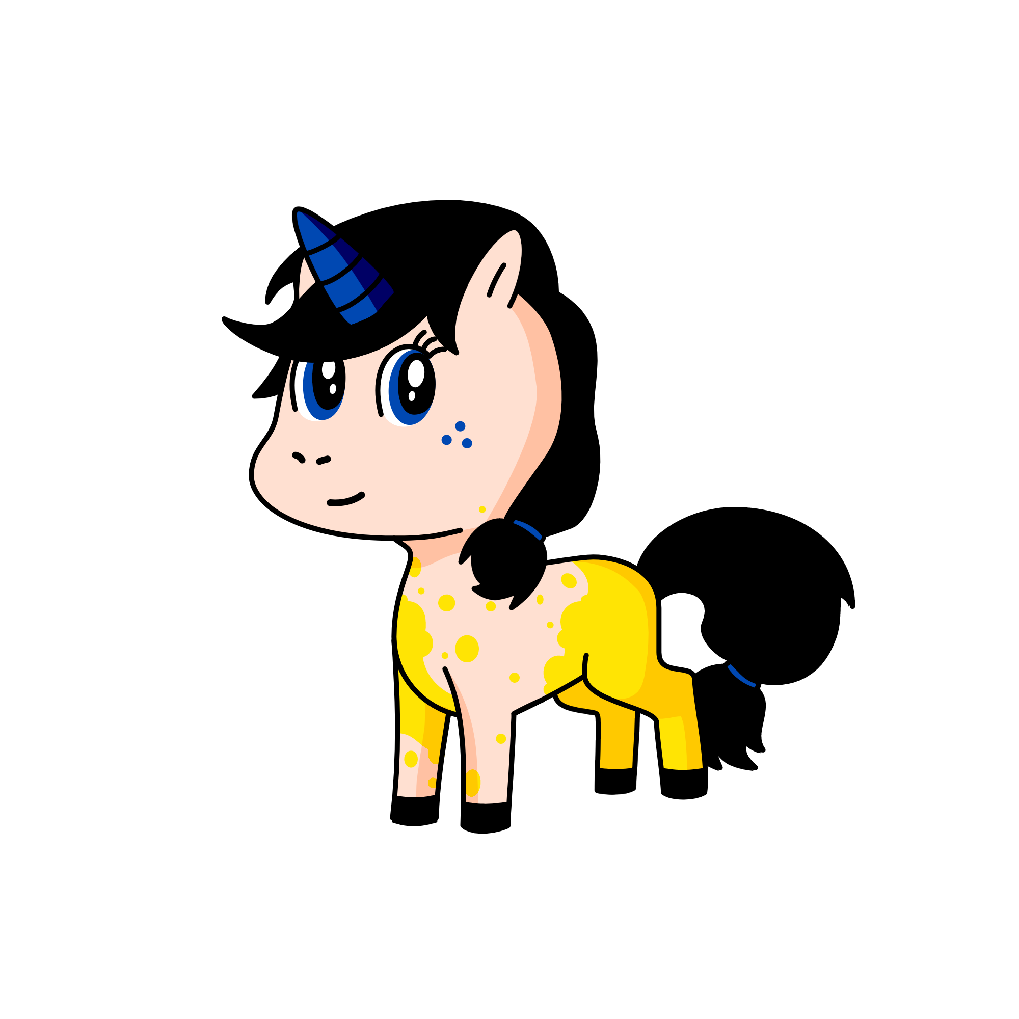 Snow White, the unicorn