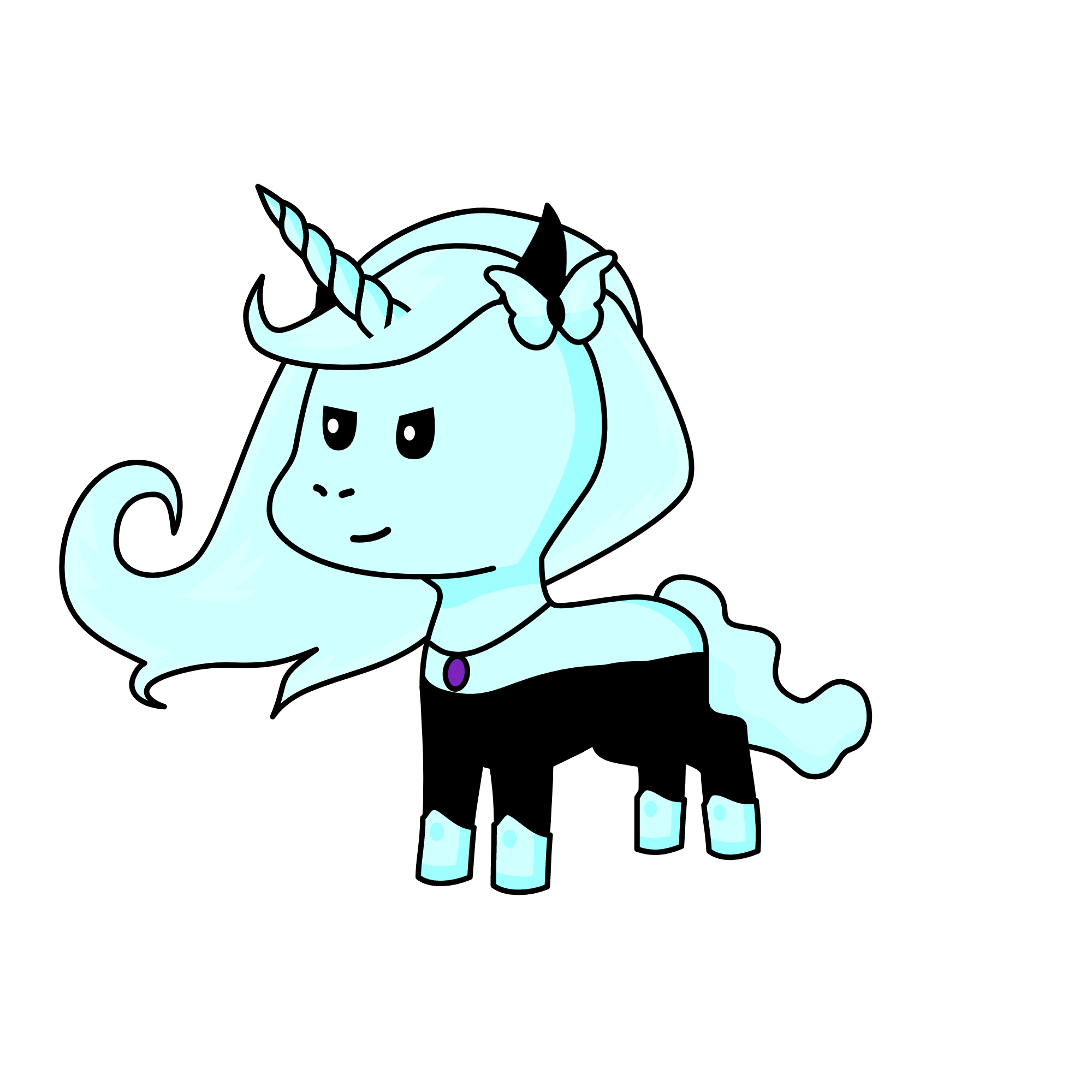 misty, the unicorn