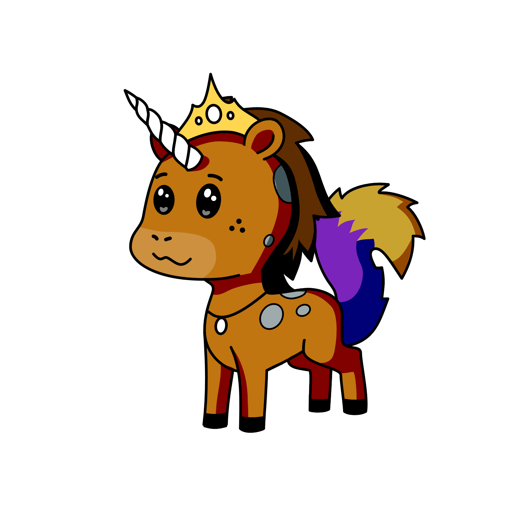 Pouncery, the unicorn
