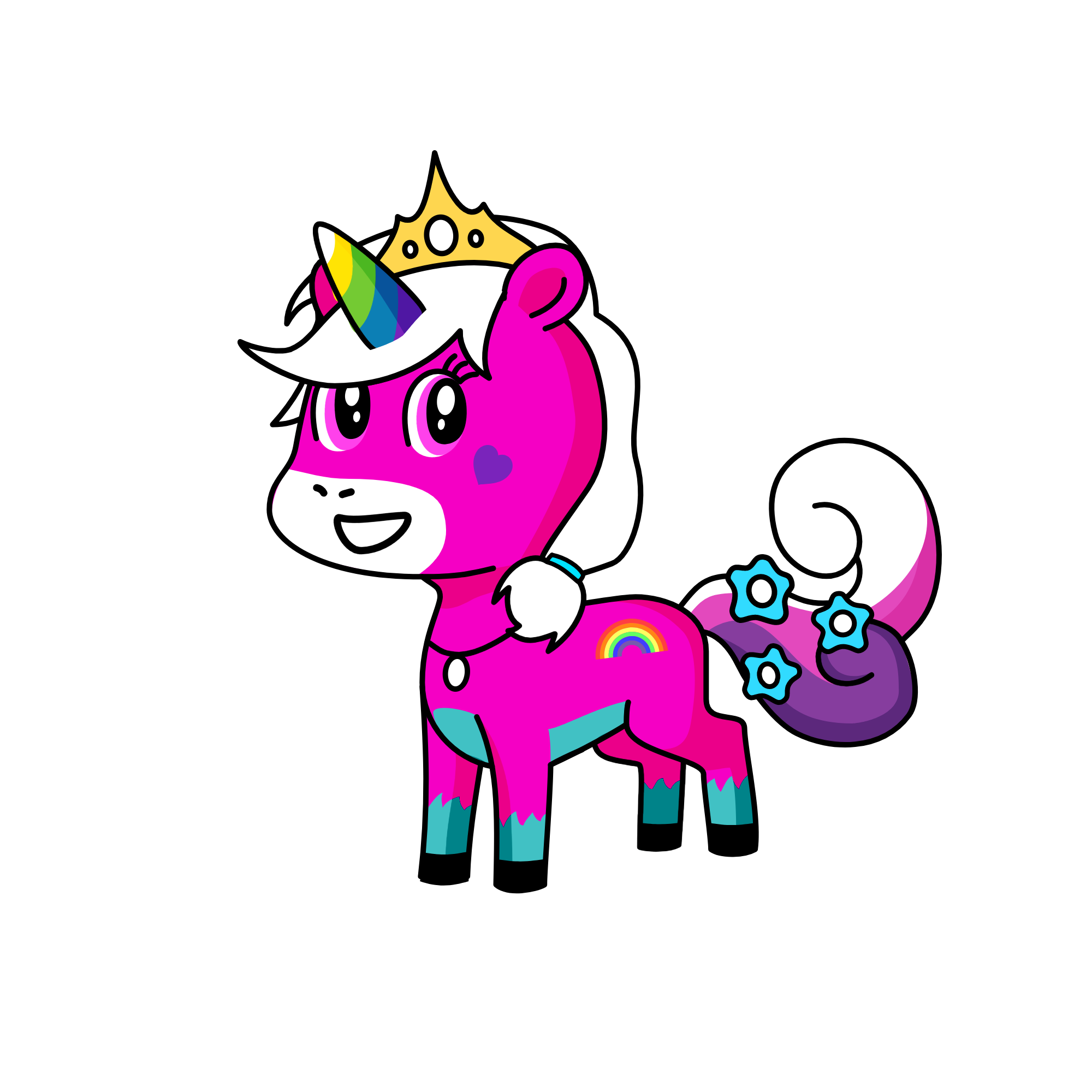 sparckle, the unicorn