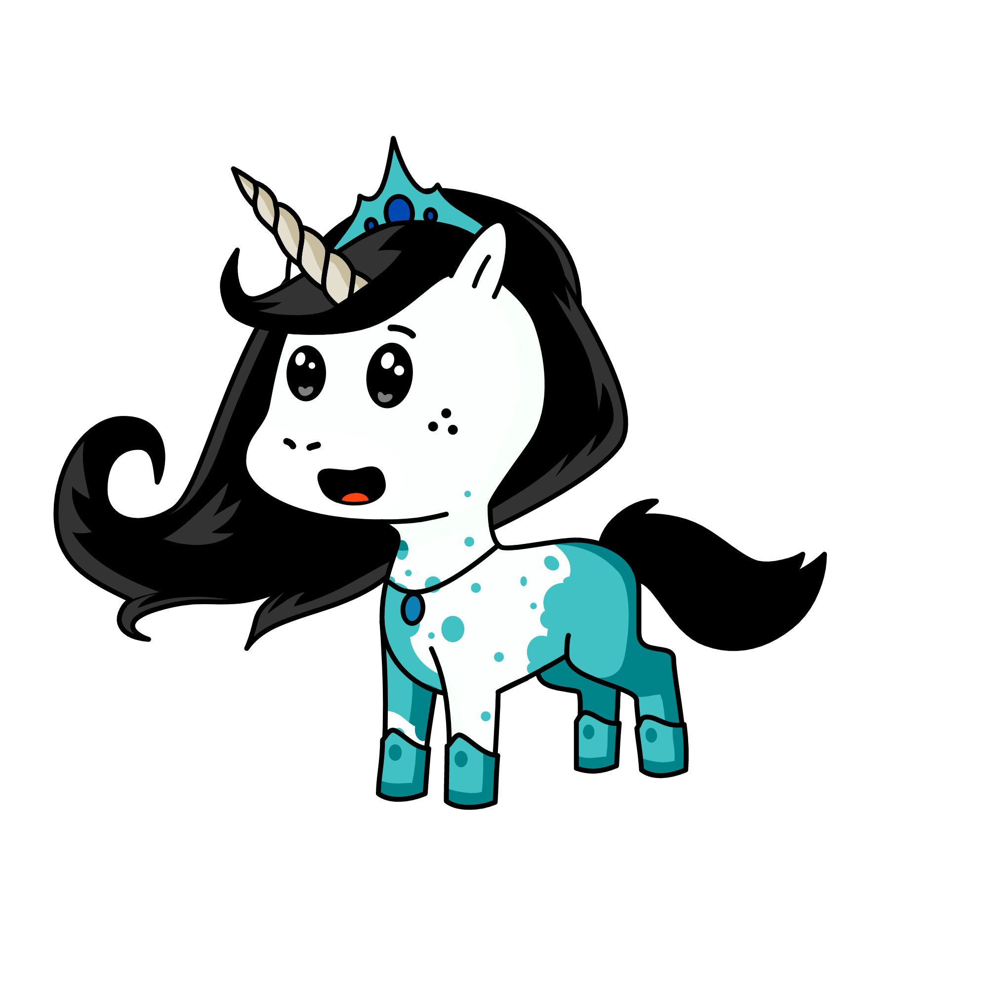 Jasmine, the unicorn