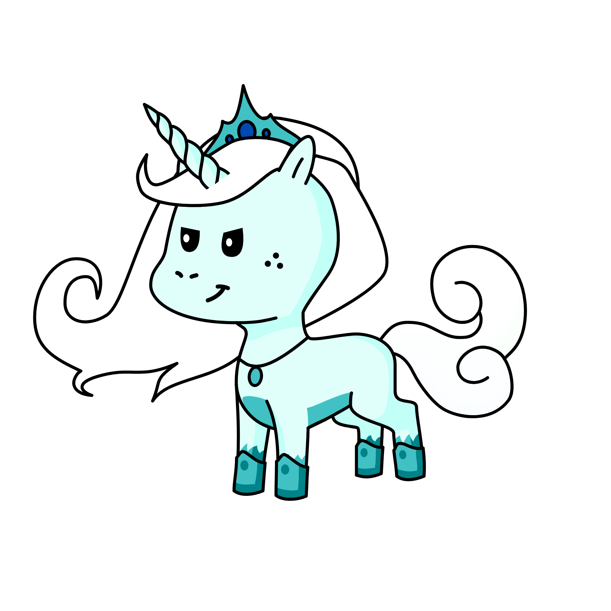 Elsa, the unicorn