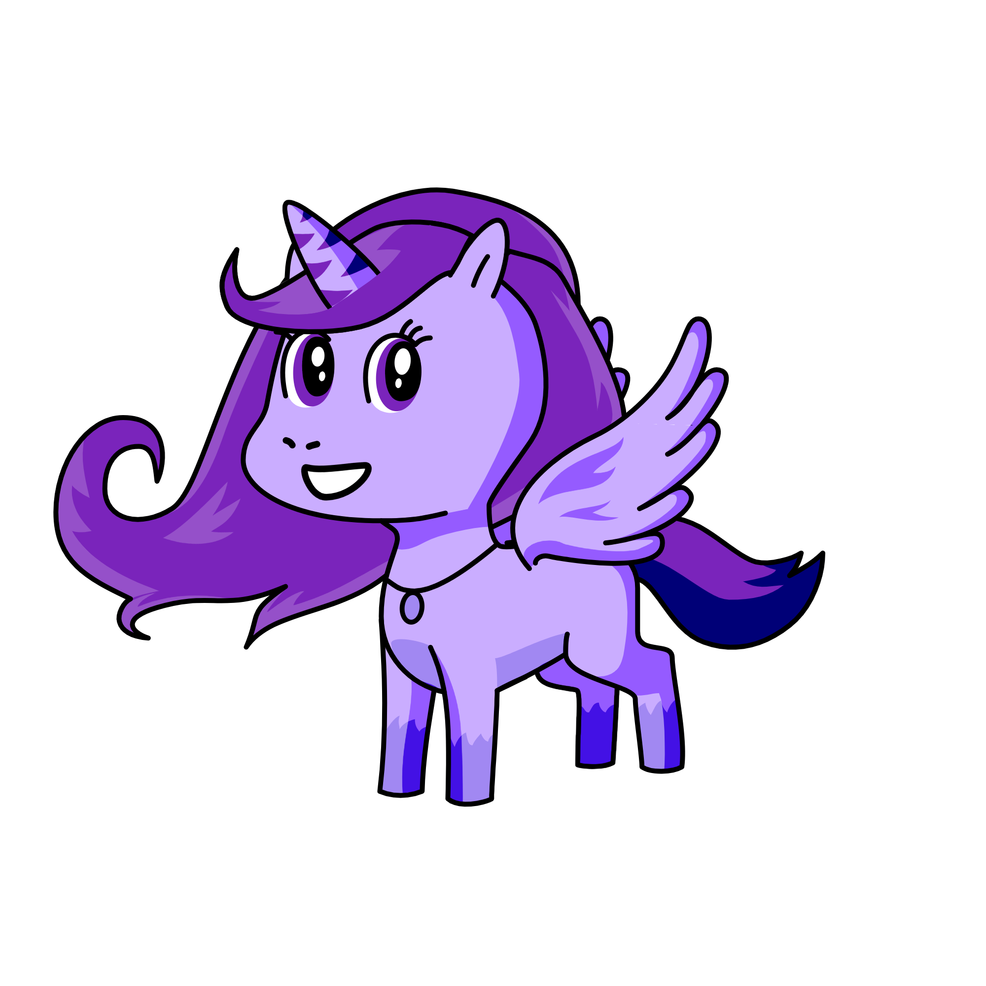 виалета, the unicorn