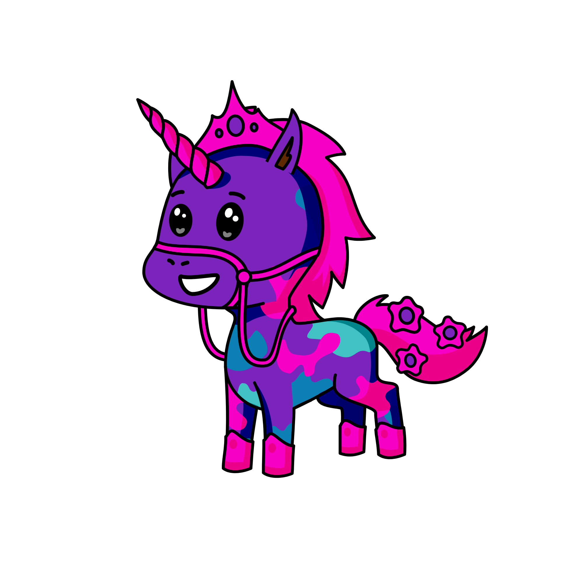 pinky, the unicorn