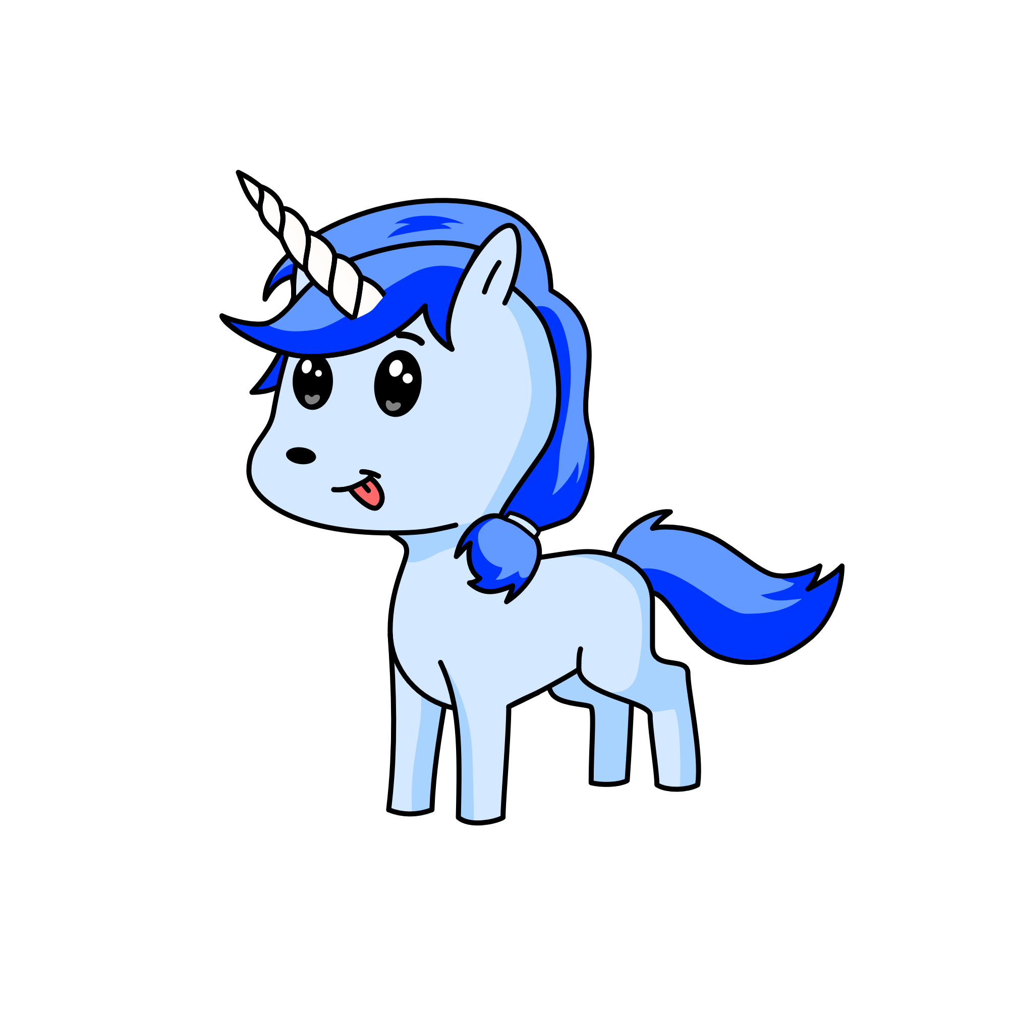 Skyly, the unicorn
