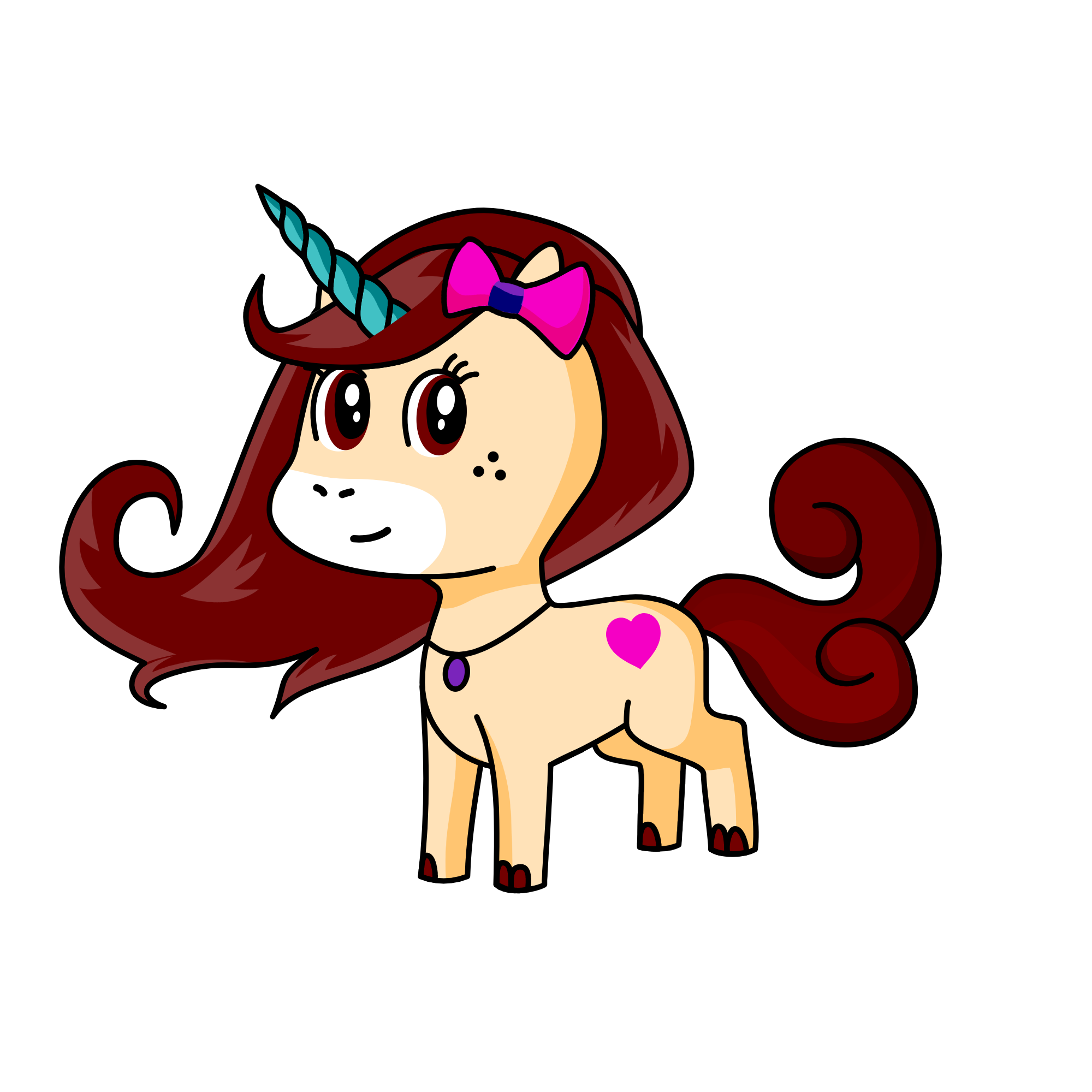 Misty, the unicorn