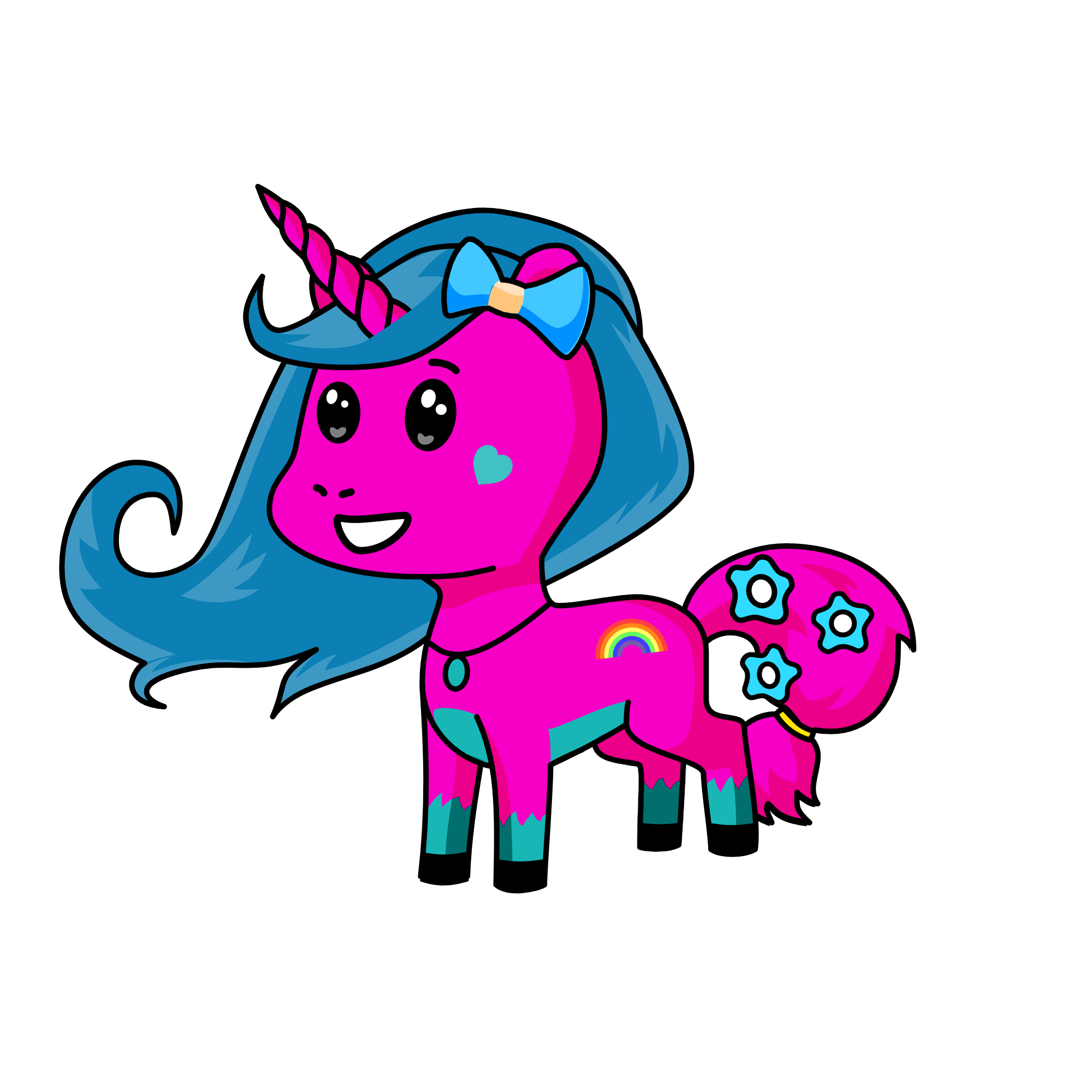 cutey, the unicorn